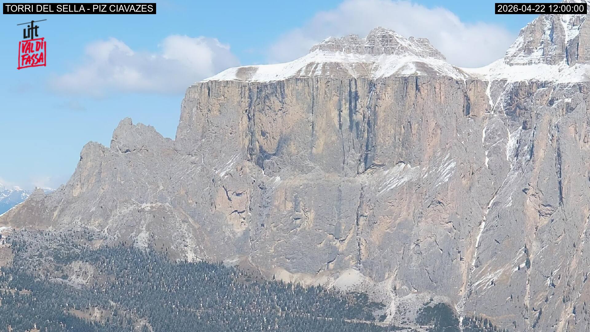 Webcam a Campitello di Fassa - Trentino
