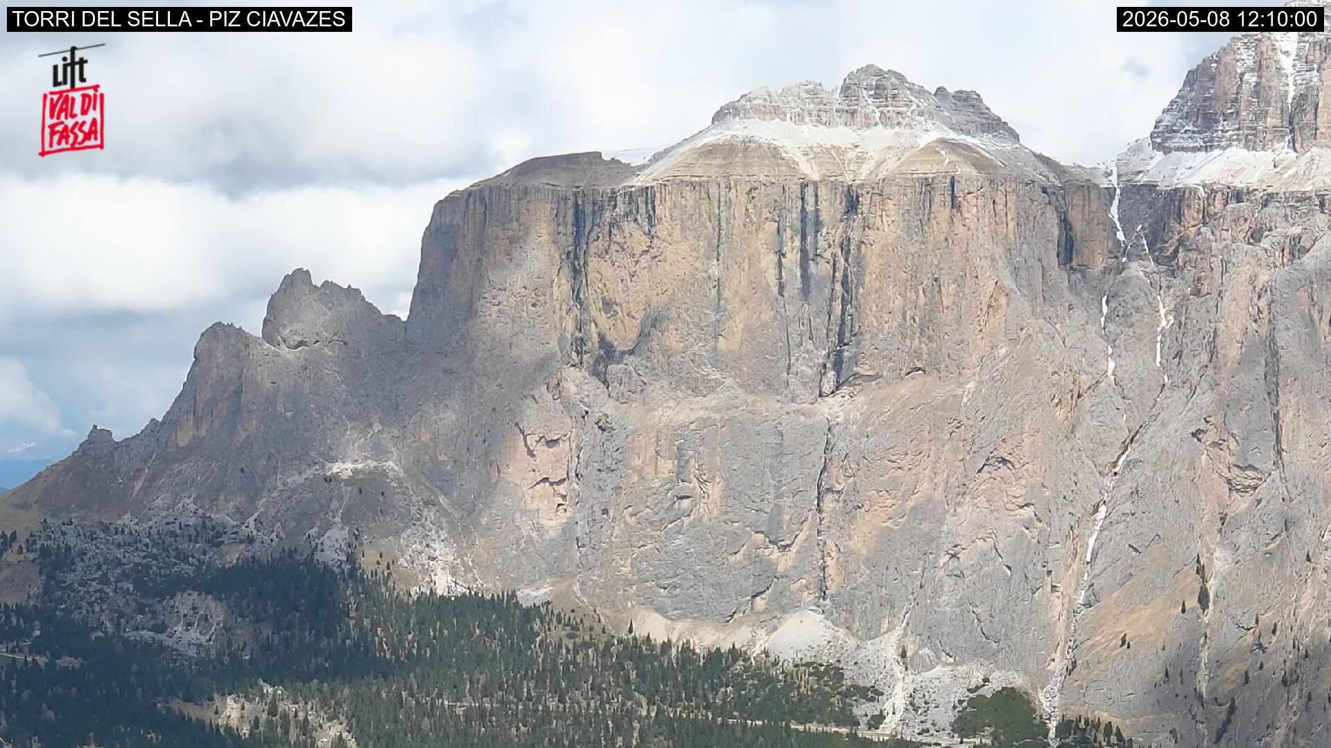 Webcam a Campitello di Fassa - Trentino