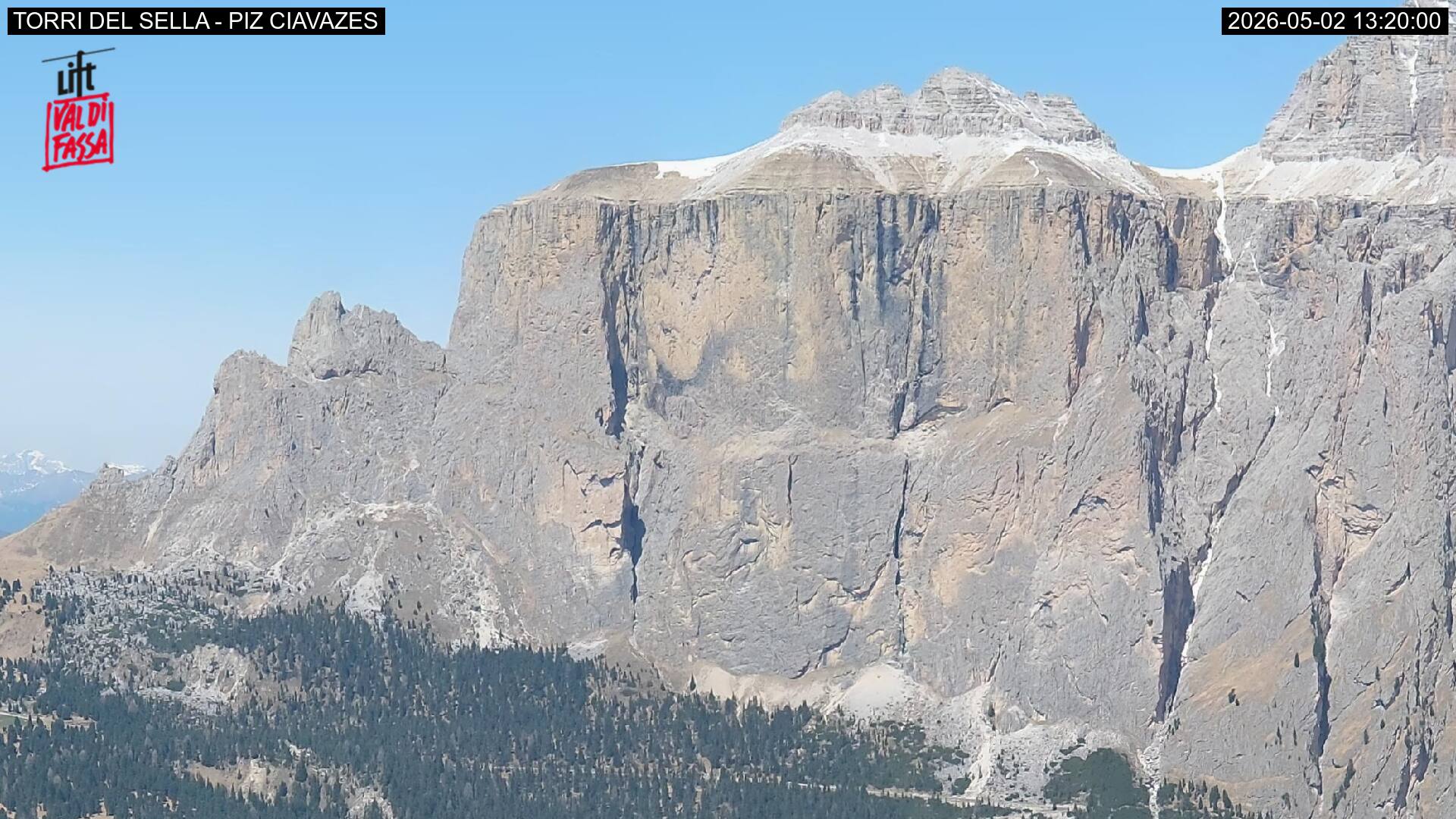 Webcam a Campitello di Fassa - Trentino
