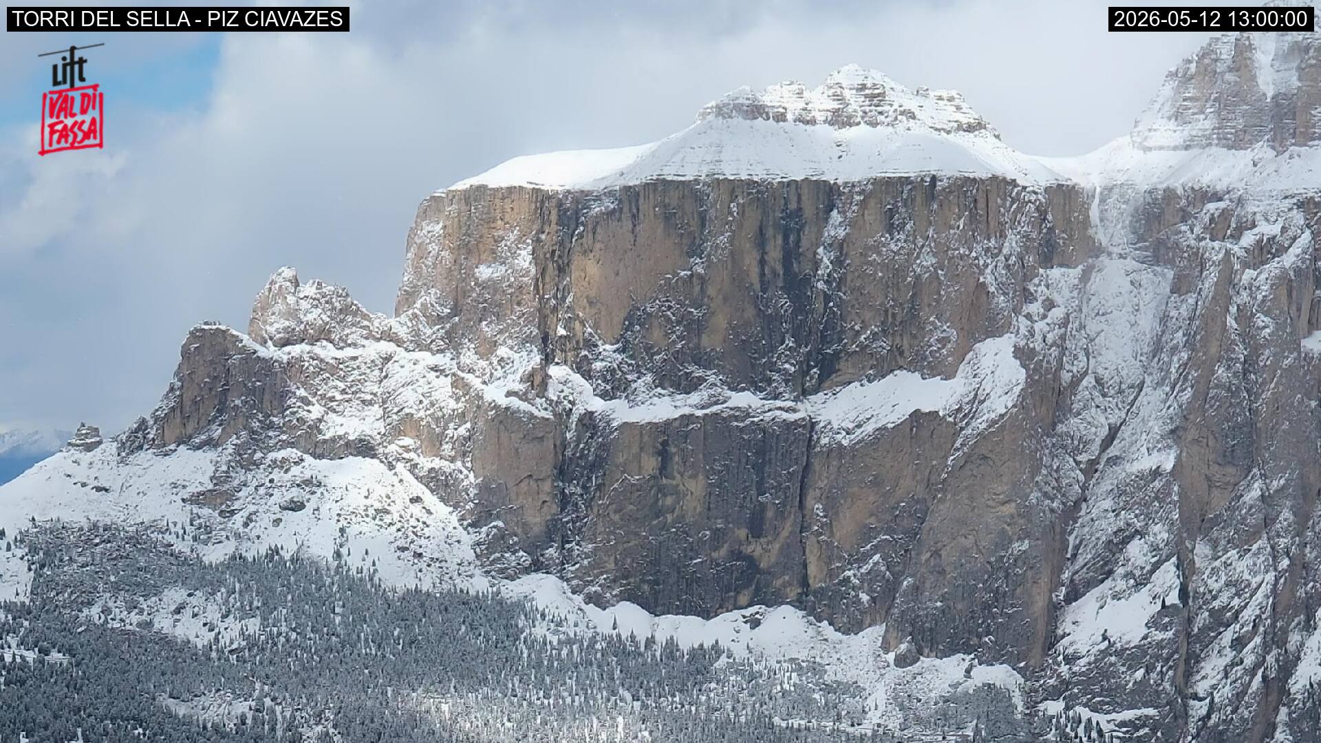 Webcam a Campitello di Fassa - Trentino