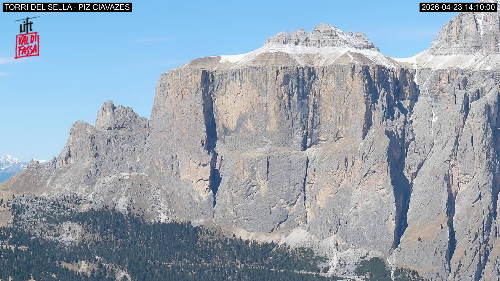 Webcam a Campitello di Fassa - Trentino