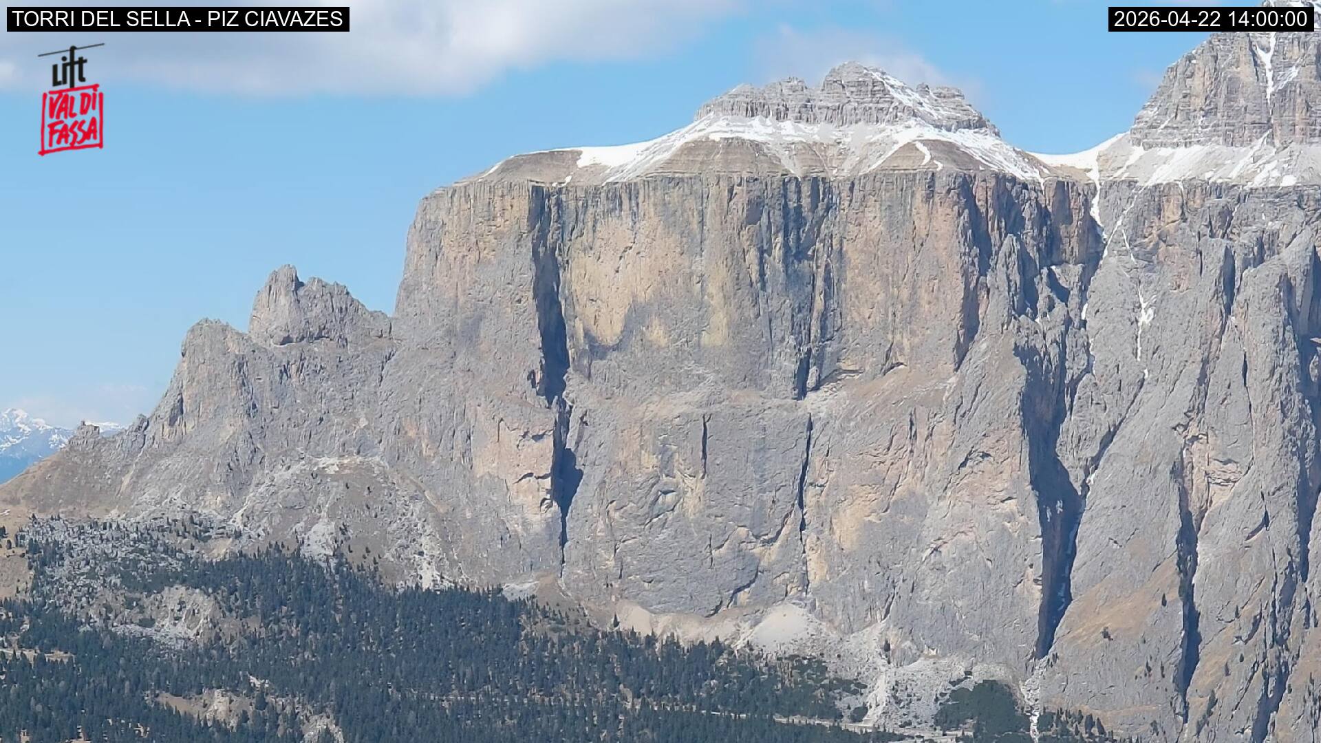 Webcam a Campitello di Fassa - Trentino