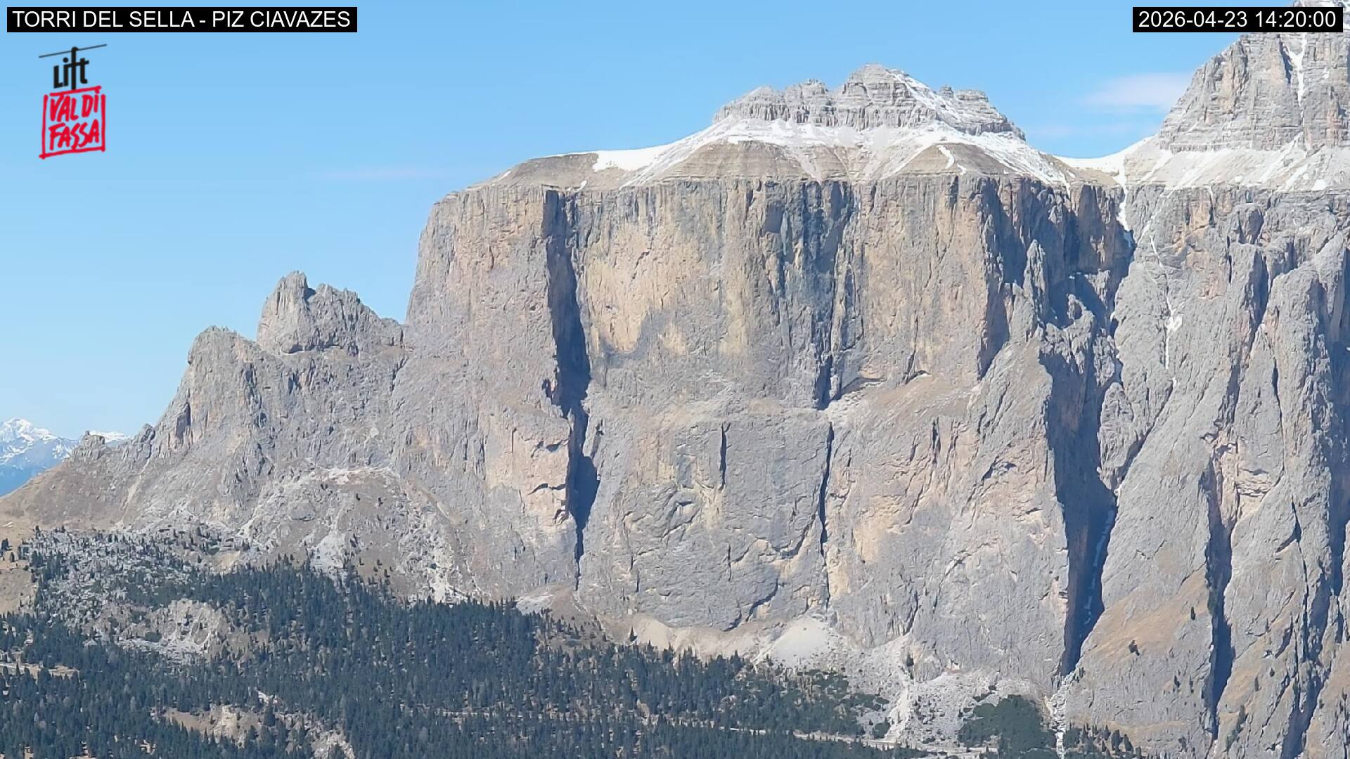 Webcam a Campitello di Fassa - Trentino