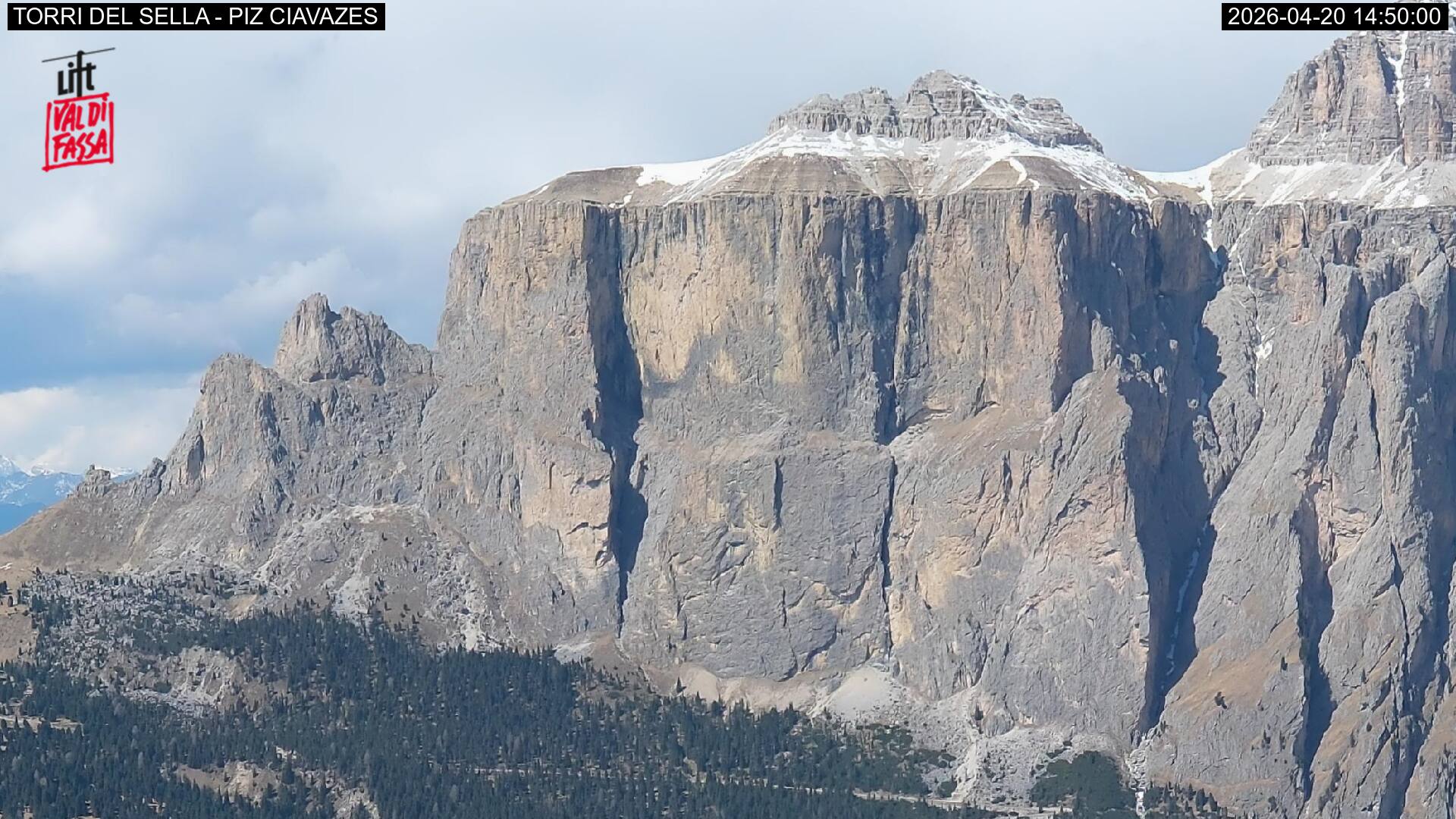 Webcam a Campitello di Fassa - Trentino
