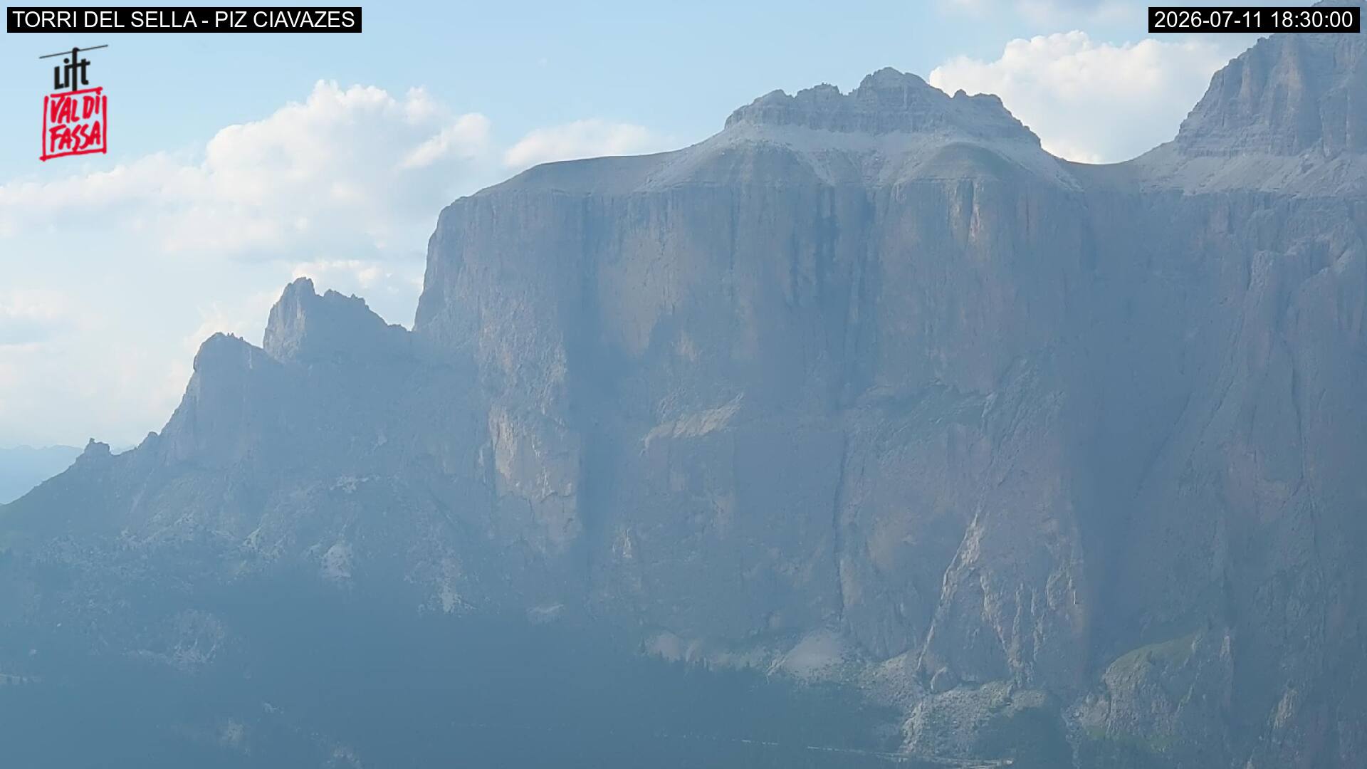 Webcam a Campitello di Fassa - Trentino