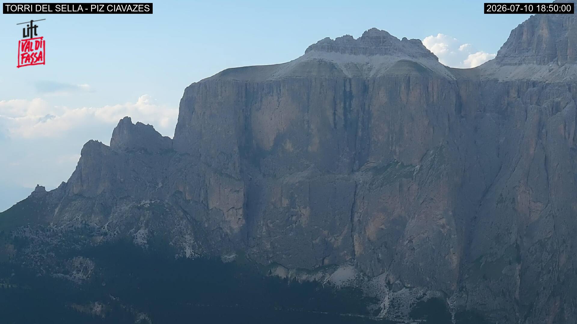 Webcam a Campitello di Fassa - Trentino