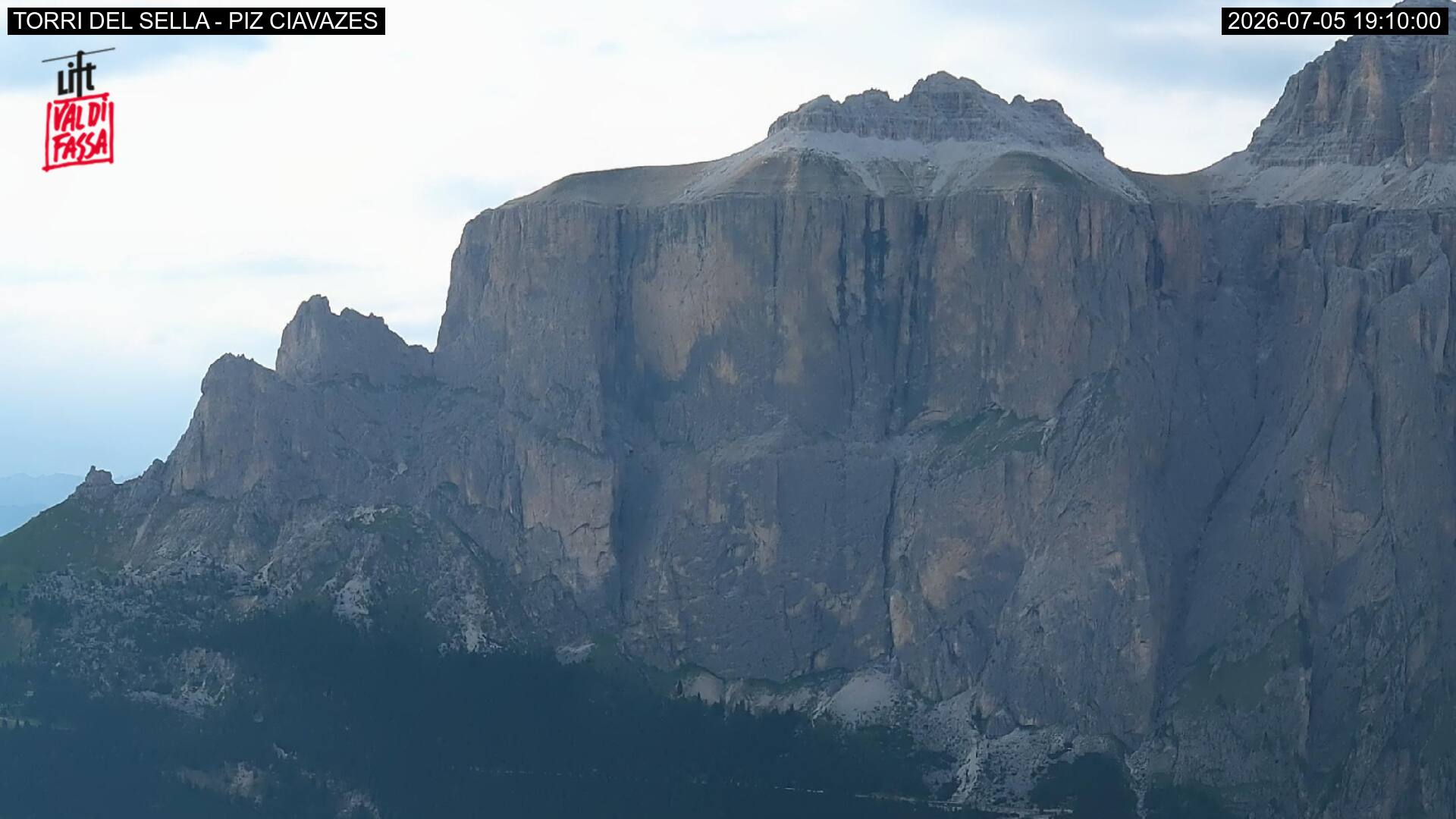 Webcam a Campitello di Fassa - Trentino