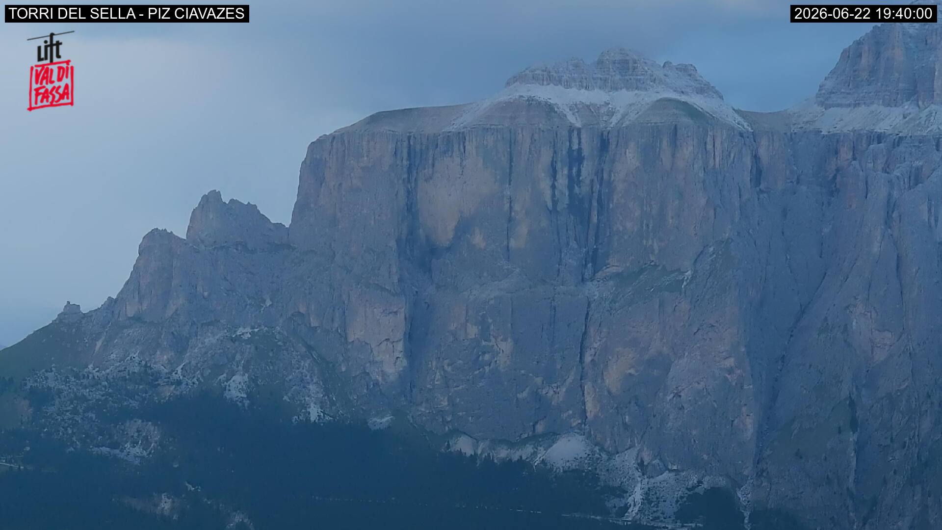 Webcam a Campitello di Fassa - Trentino