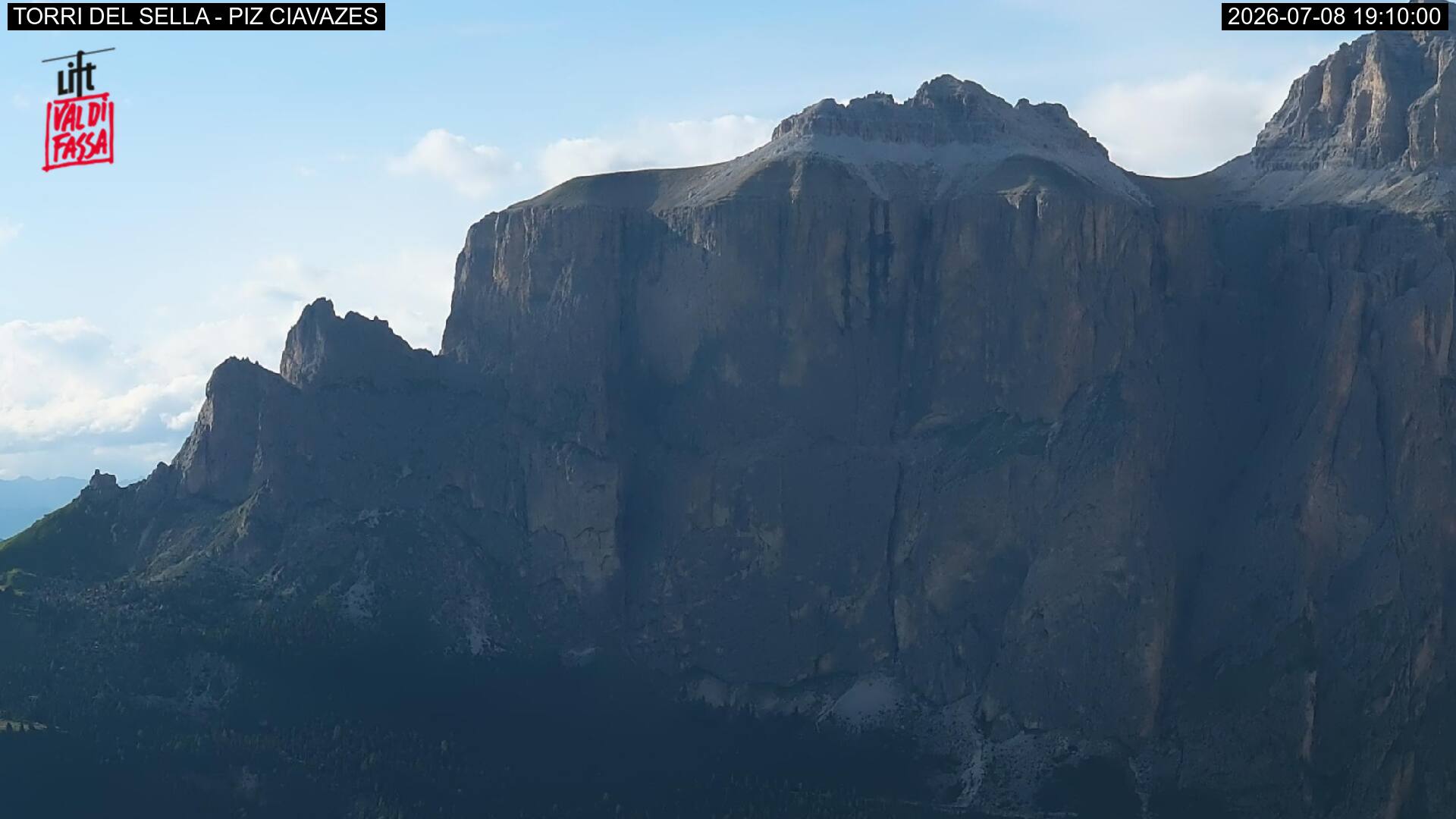 Webcam a Campitello di Fassa - Trentino