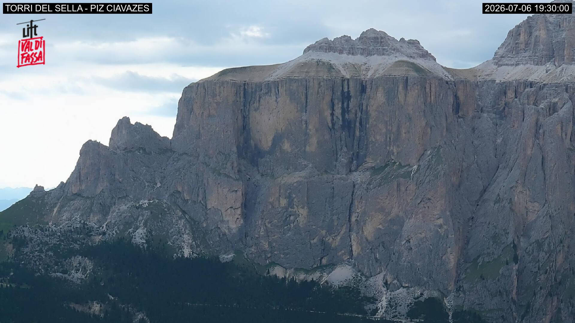 Webcam a Campitello di Fassa - Trentino