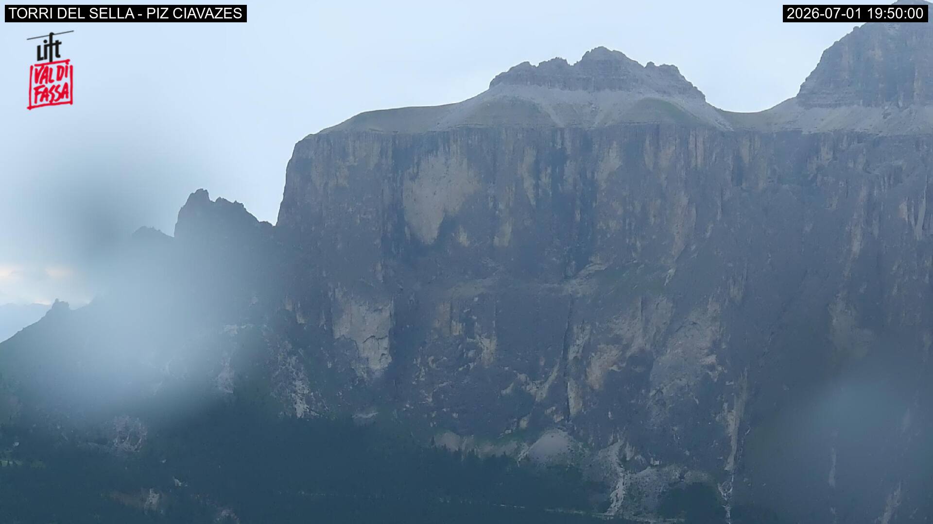 Webcam a Campitello di Fassa - Trentino