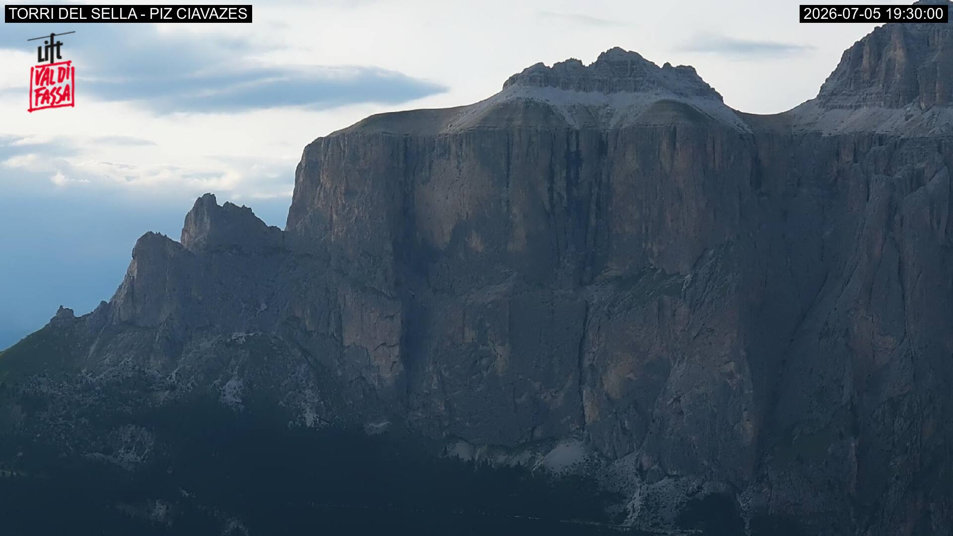 Webcam a Campitello di Fassa - Trentino