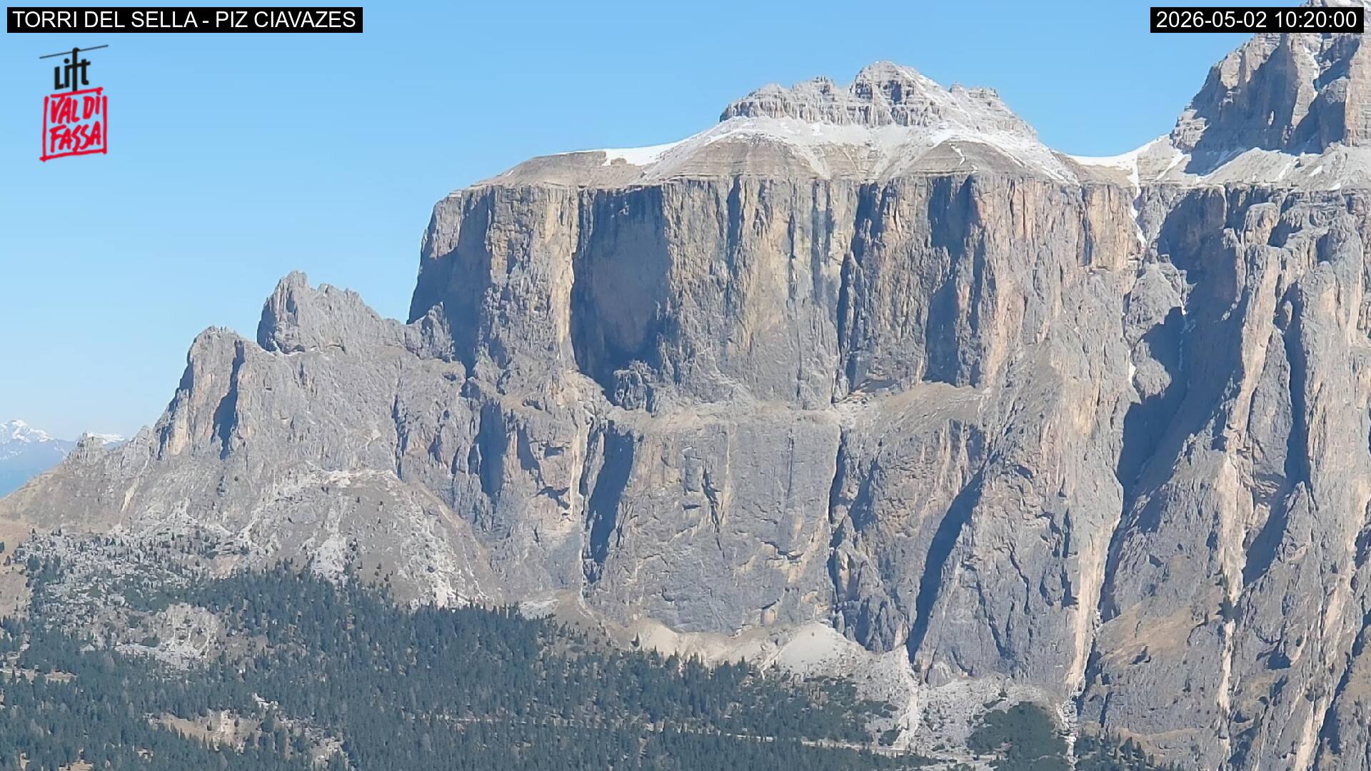 Webcam a Campitello di Fassa - Trentino - Dolomiti