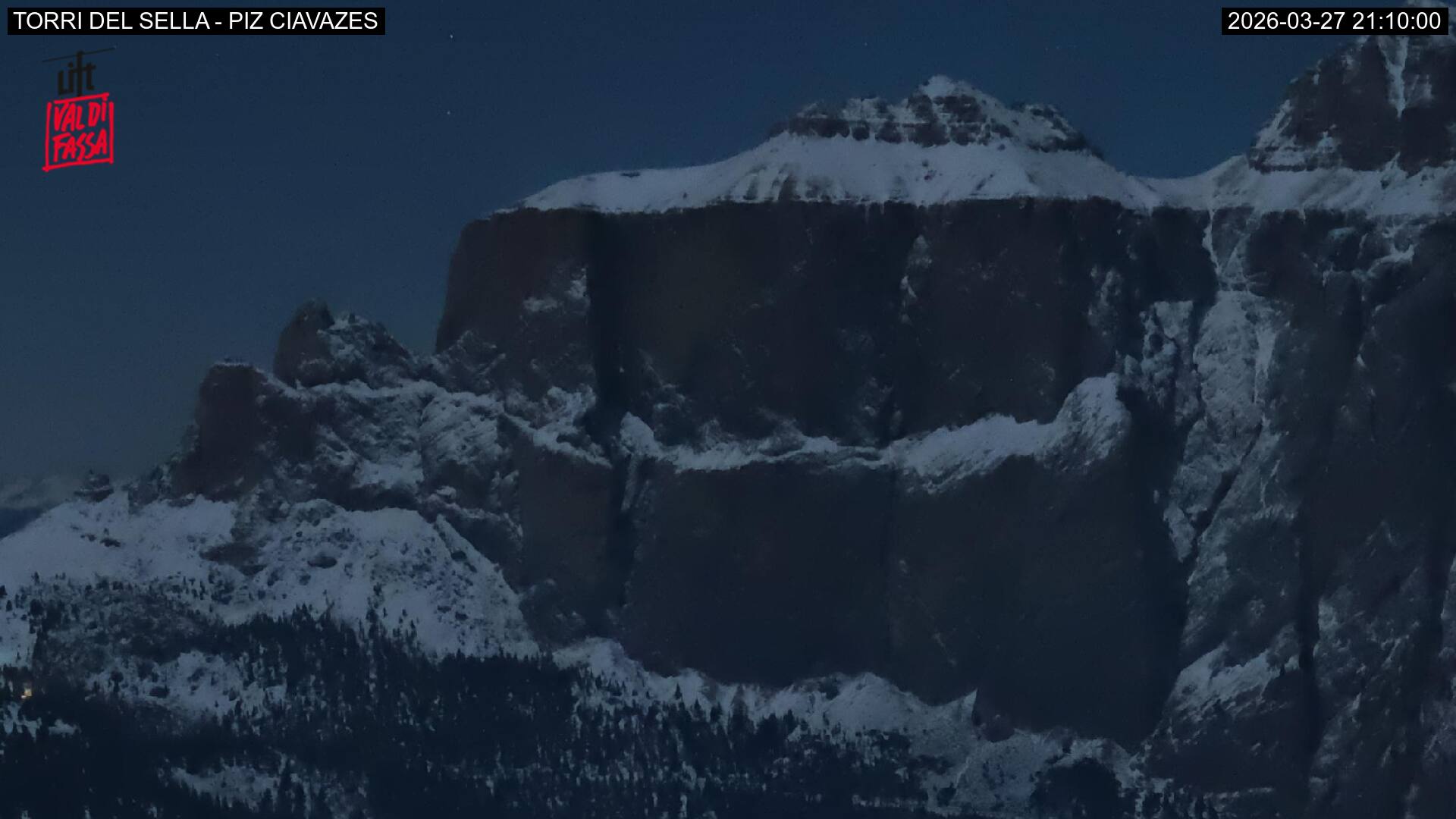 Webcam a Campitello di Fassa - Trentino