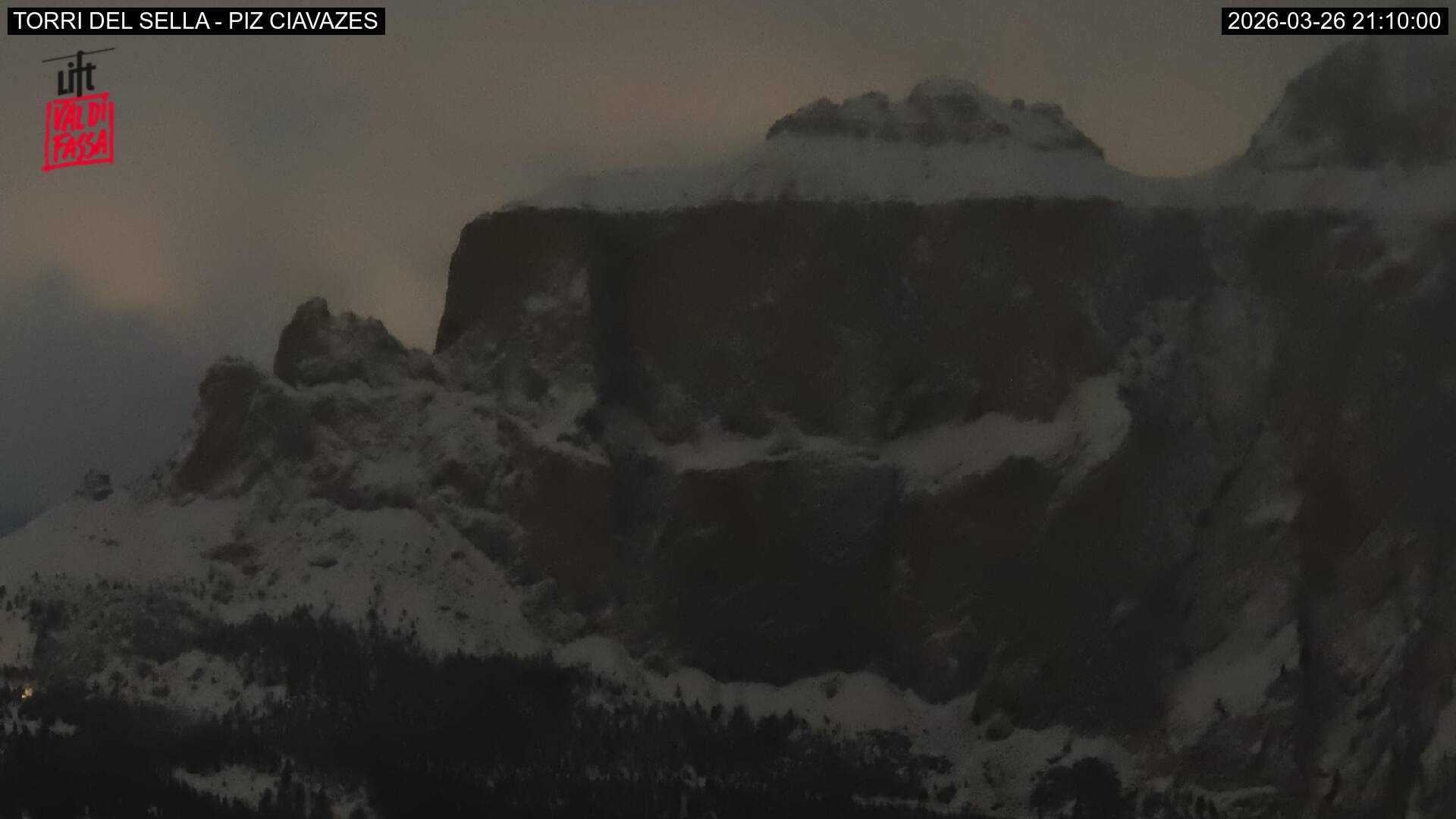 Webcam a Campitello di Fassa - Trentino