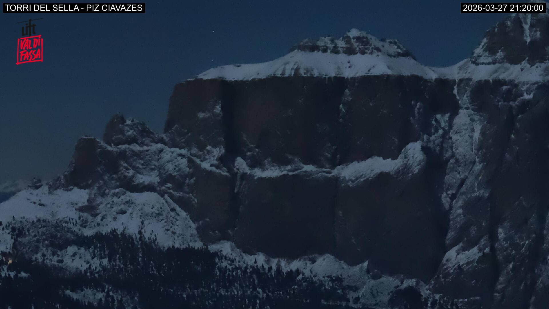 Webcam a Campitello di Fassa - Trentino
