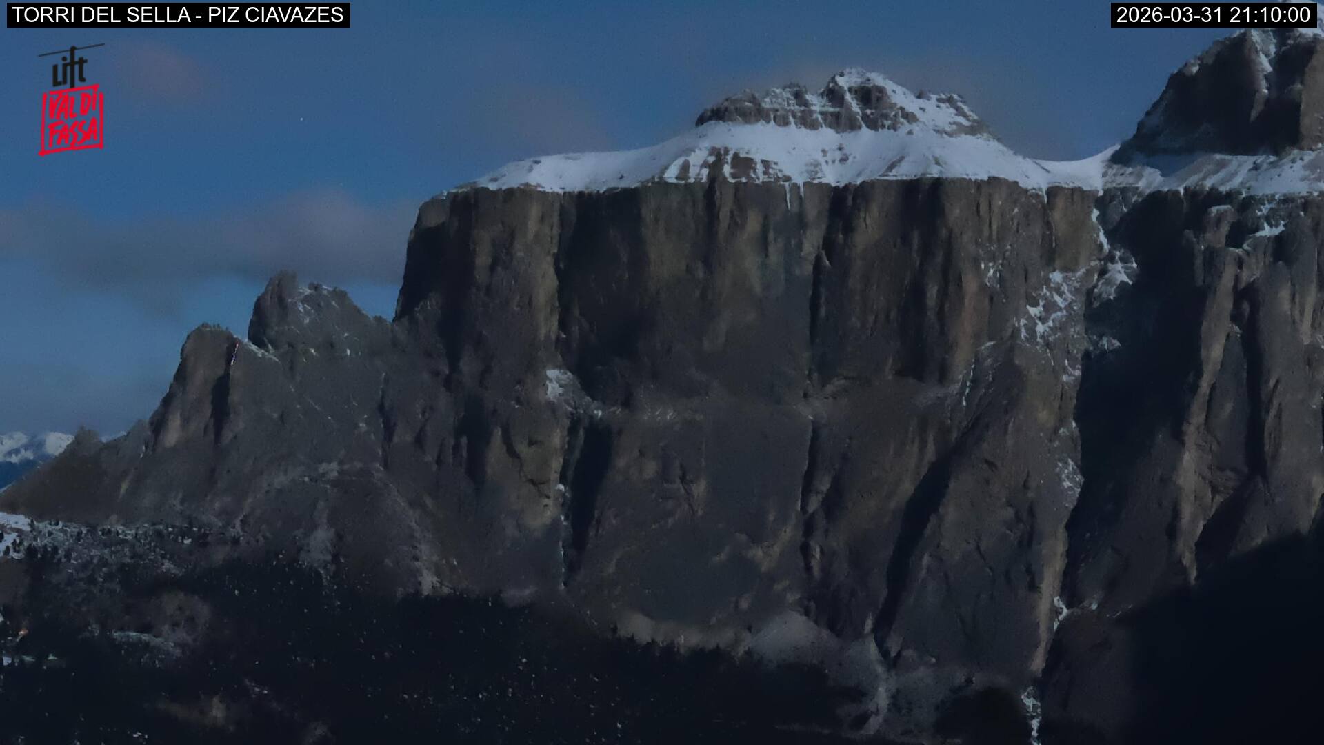 Webcam a Campitello di Fassa - Trentino