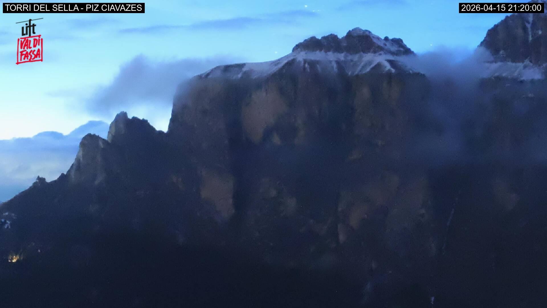 Webcam a Campitello di Fassa - Trentino