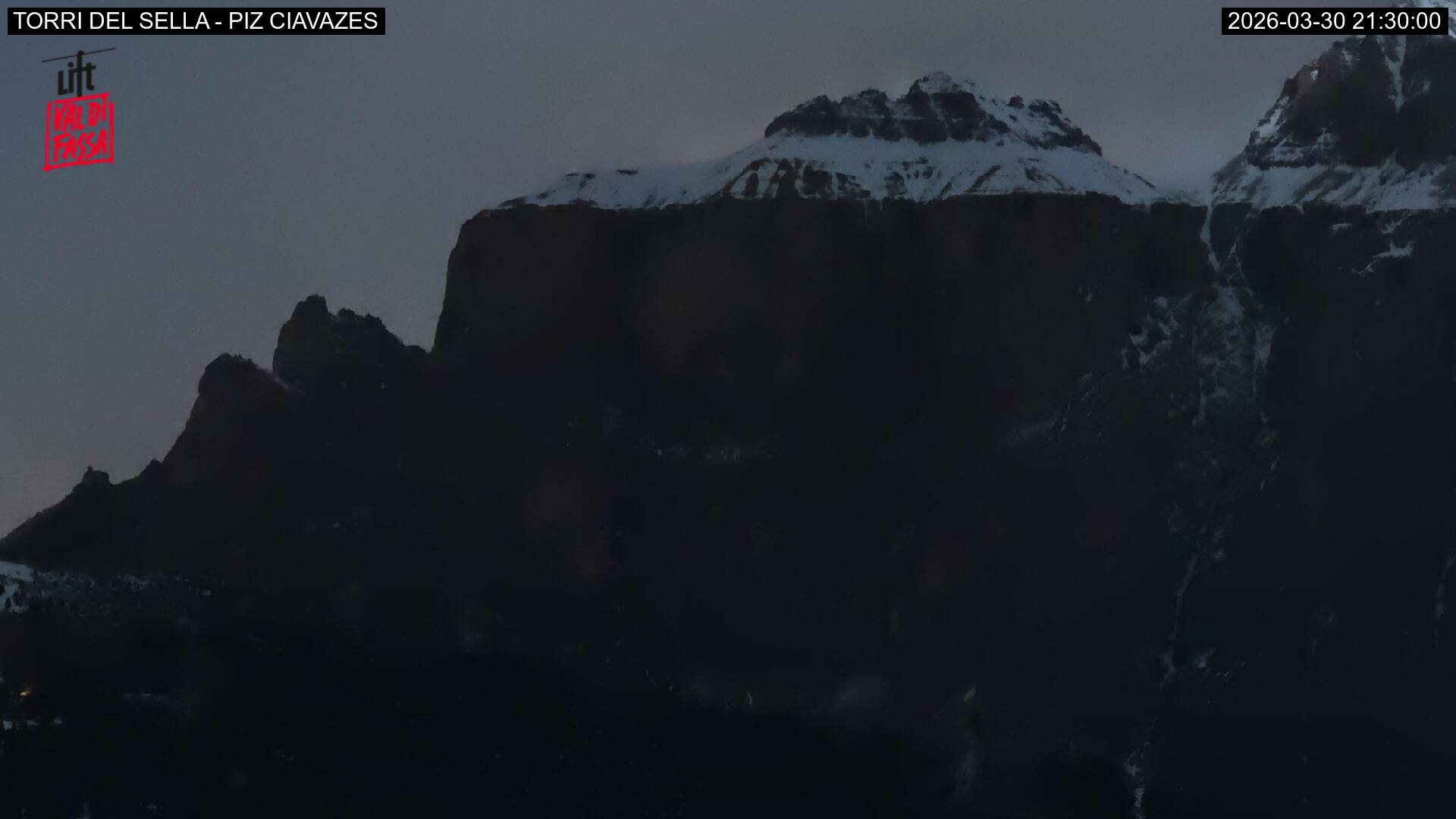 Webcam a Campitello di Fassa - Trentino