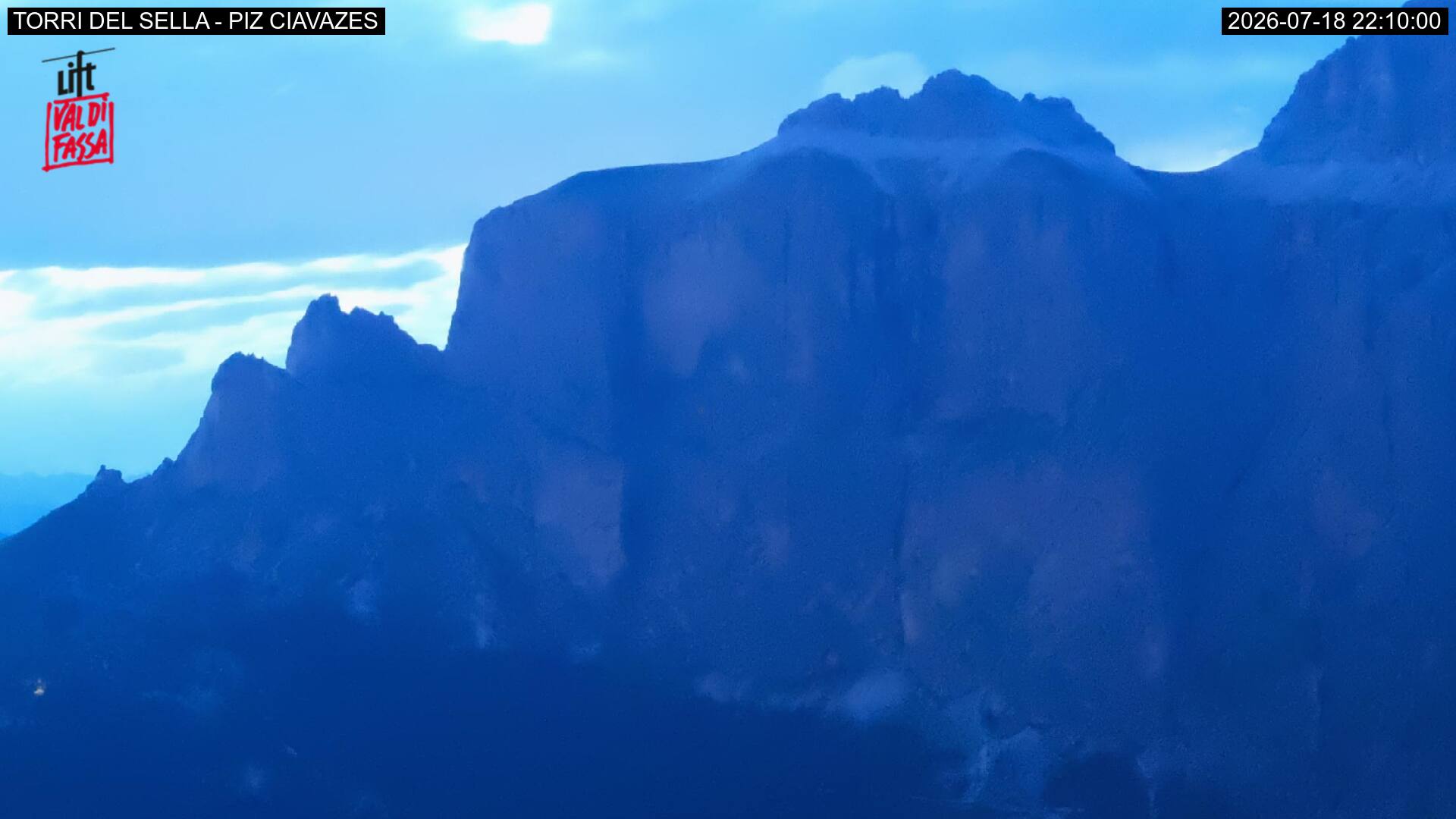 Webcam a Campitello di Fassa - Trentino