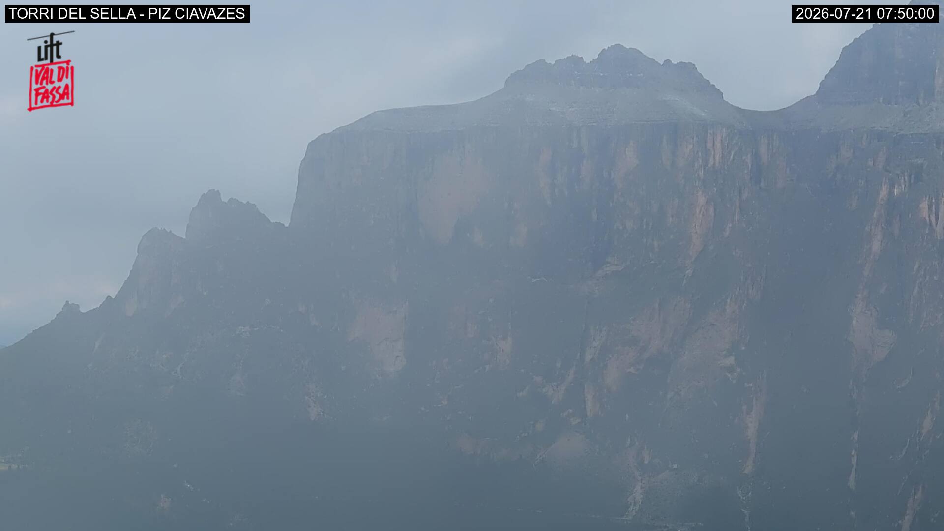 Webcam a Campitello di Fassa - Trentino