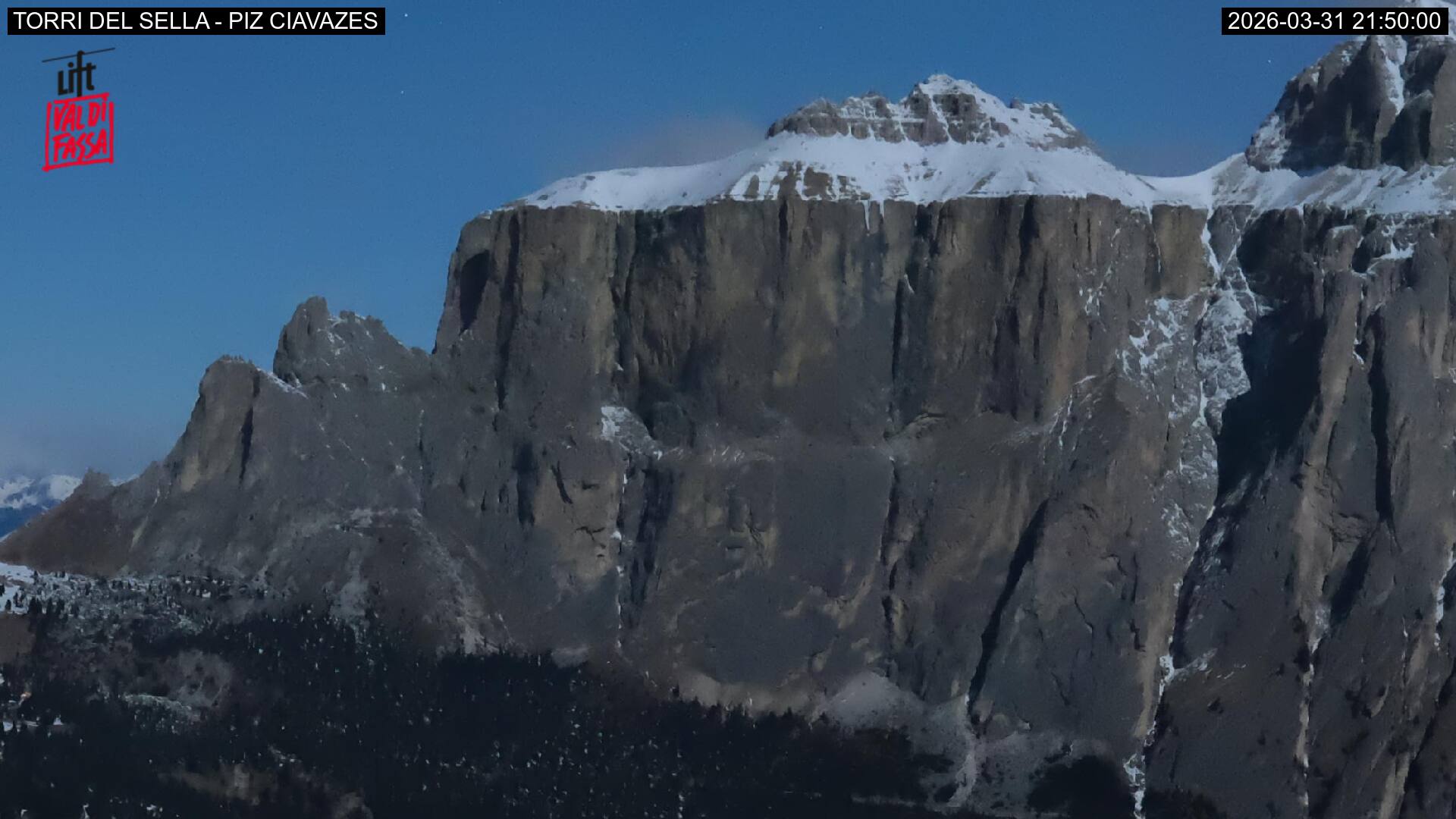 Webcam a Campitello di Fassa - Trentino