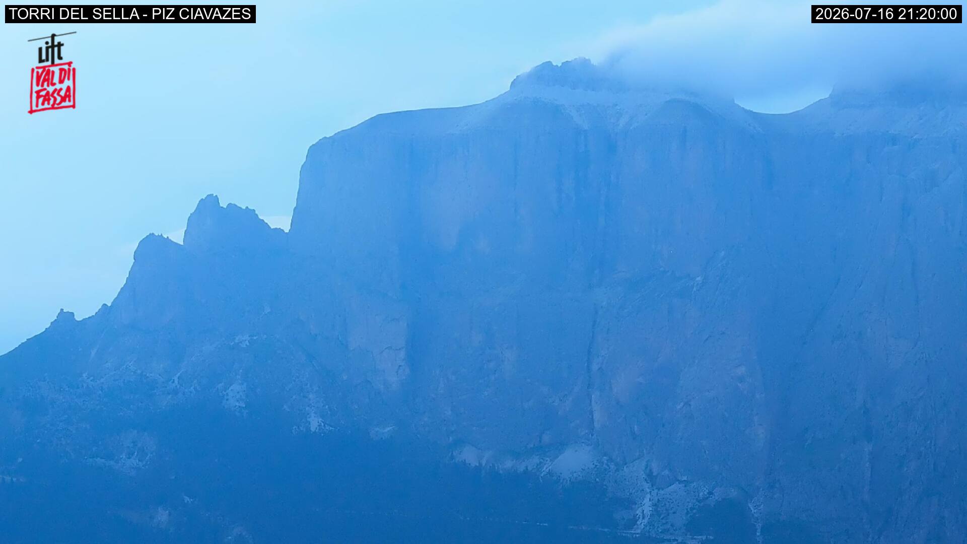 Webcam a Campitello di Fassa - Trentino
