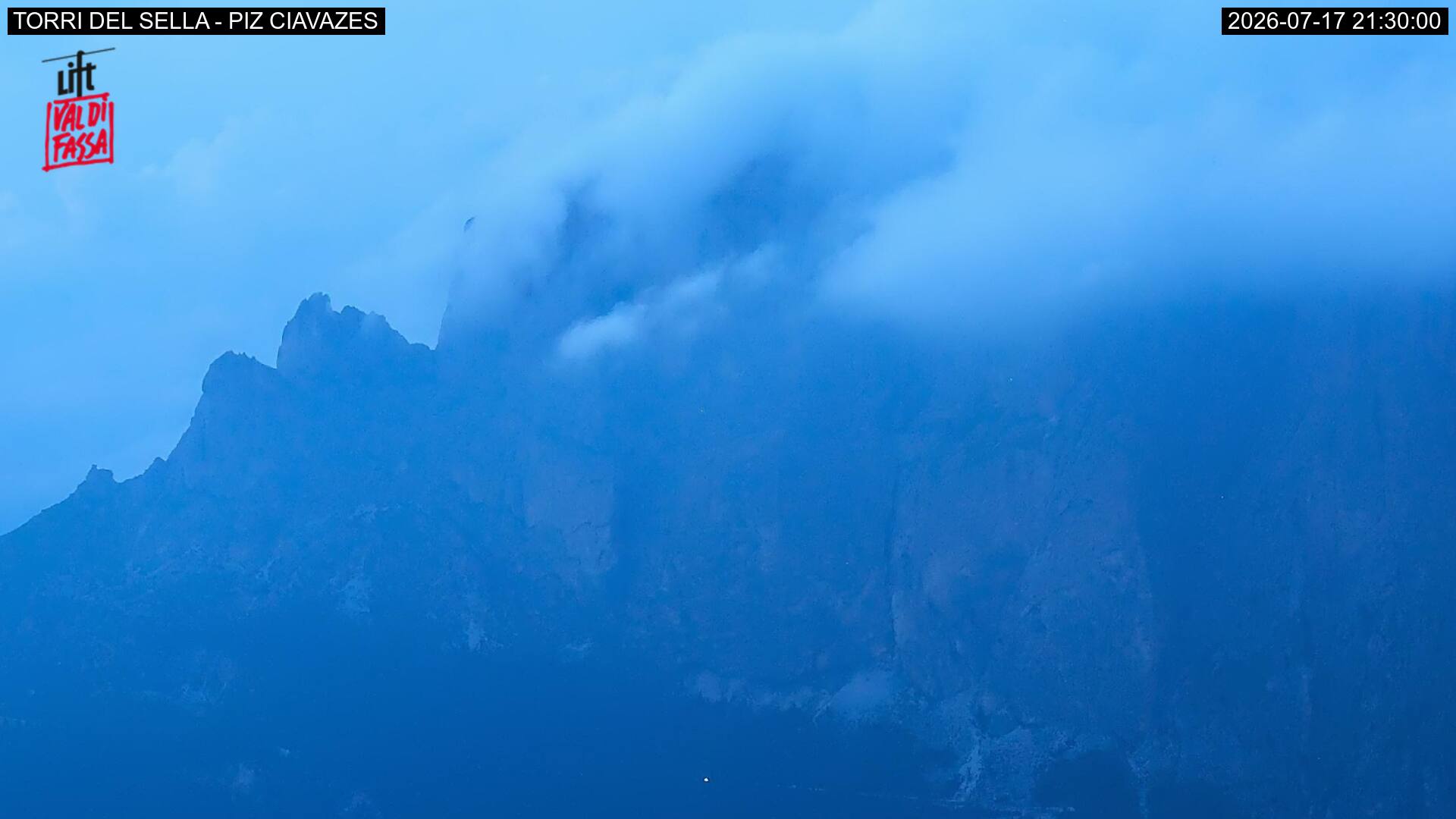 Webcam a Campitello di Fassa - Trentino