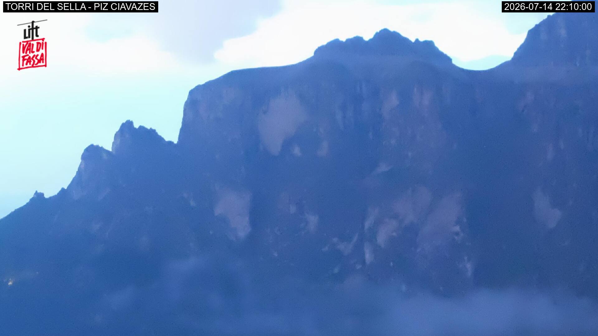 Webcam a Campitello di Fassa - Trentino