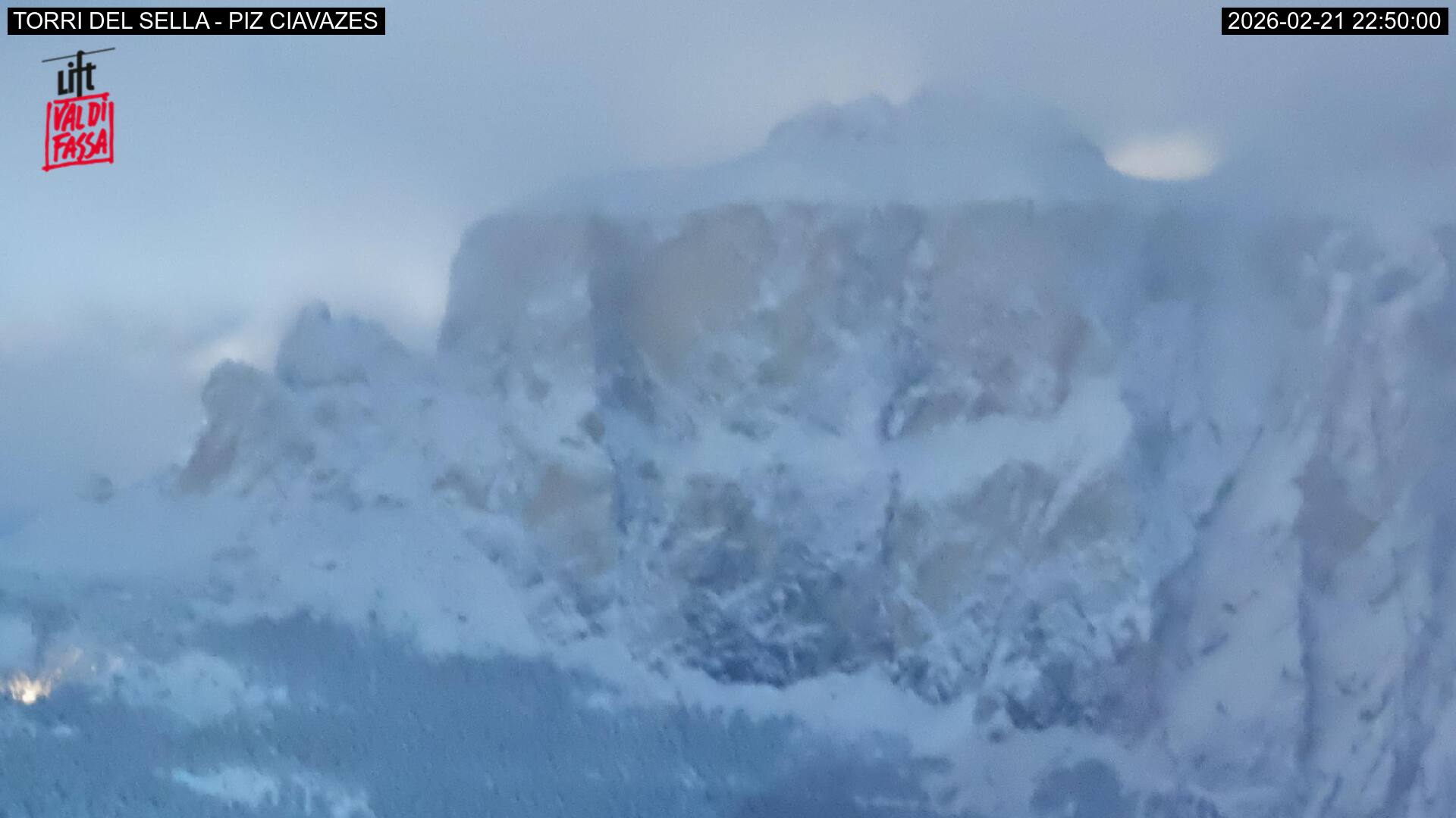 Webcam a Campitello di Fassa - Trentino