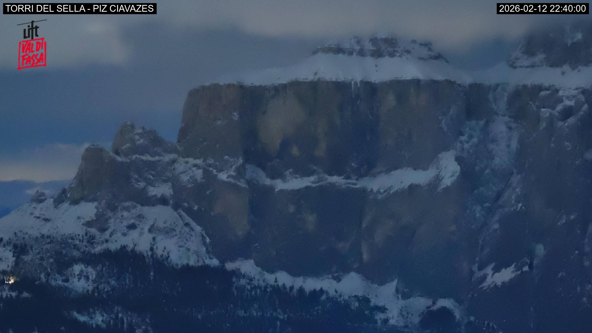 Webcam a Campitello di Fassa - Trentino