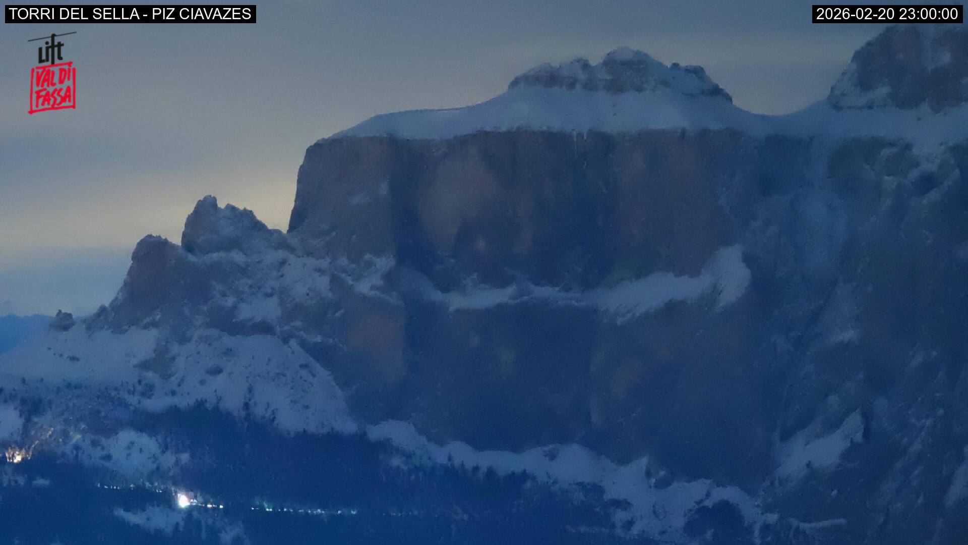 Webcam a Campitello di Fassa - Trentino