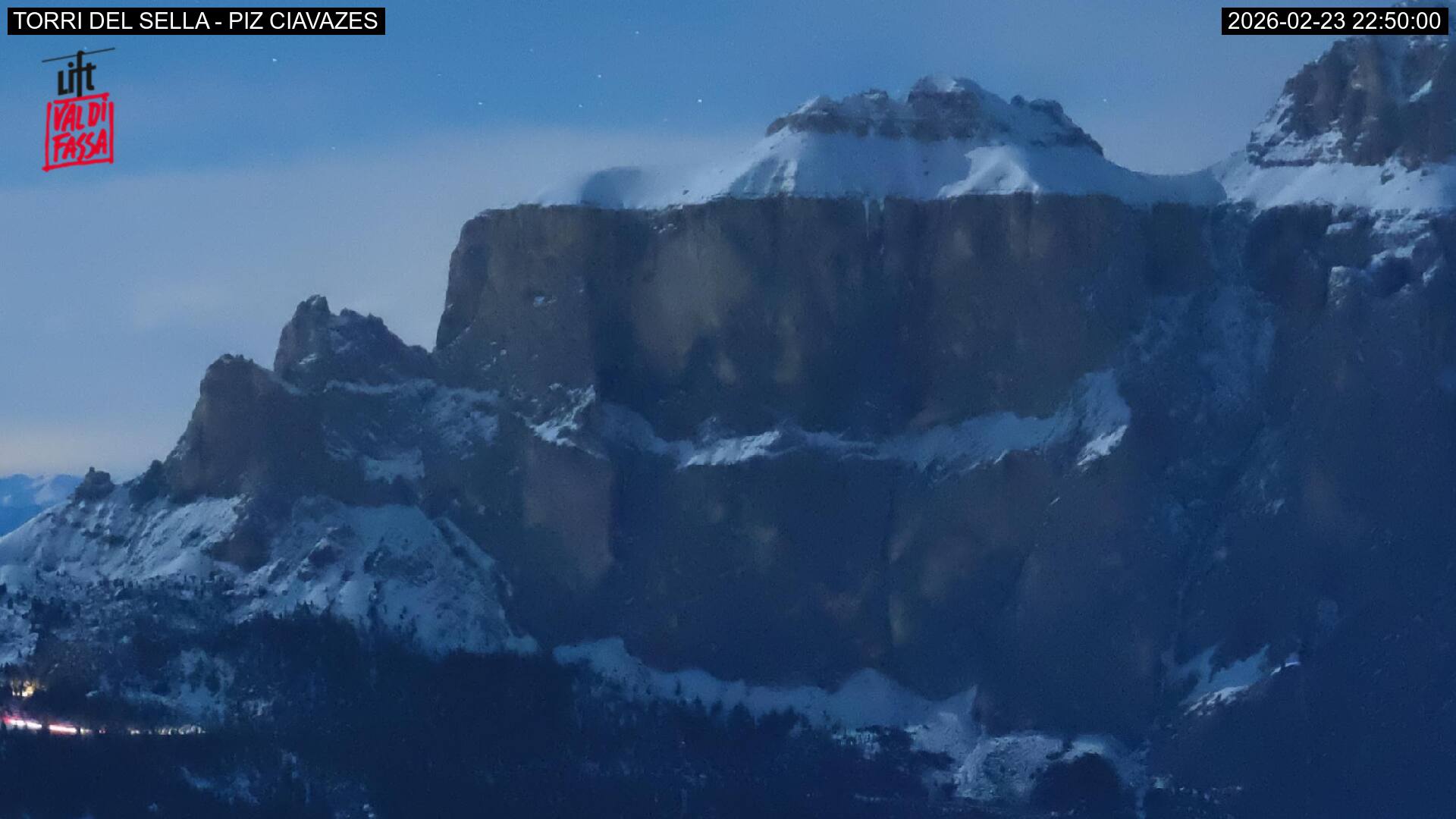 Webcam a Campitello di Fassa - Trentino