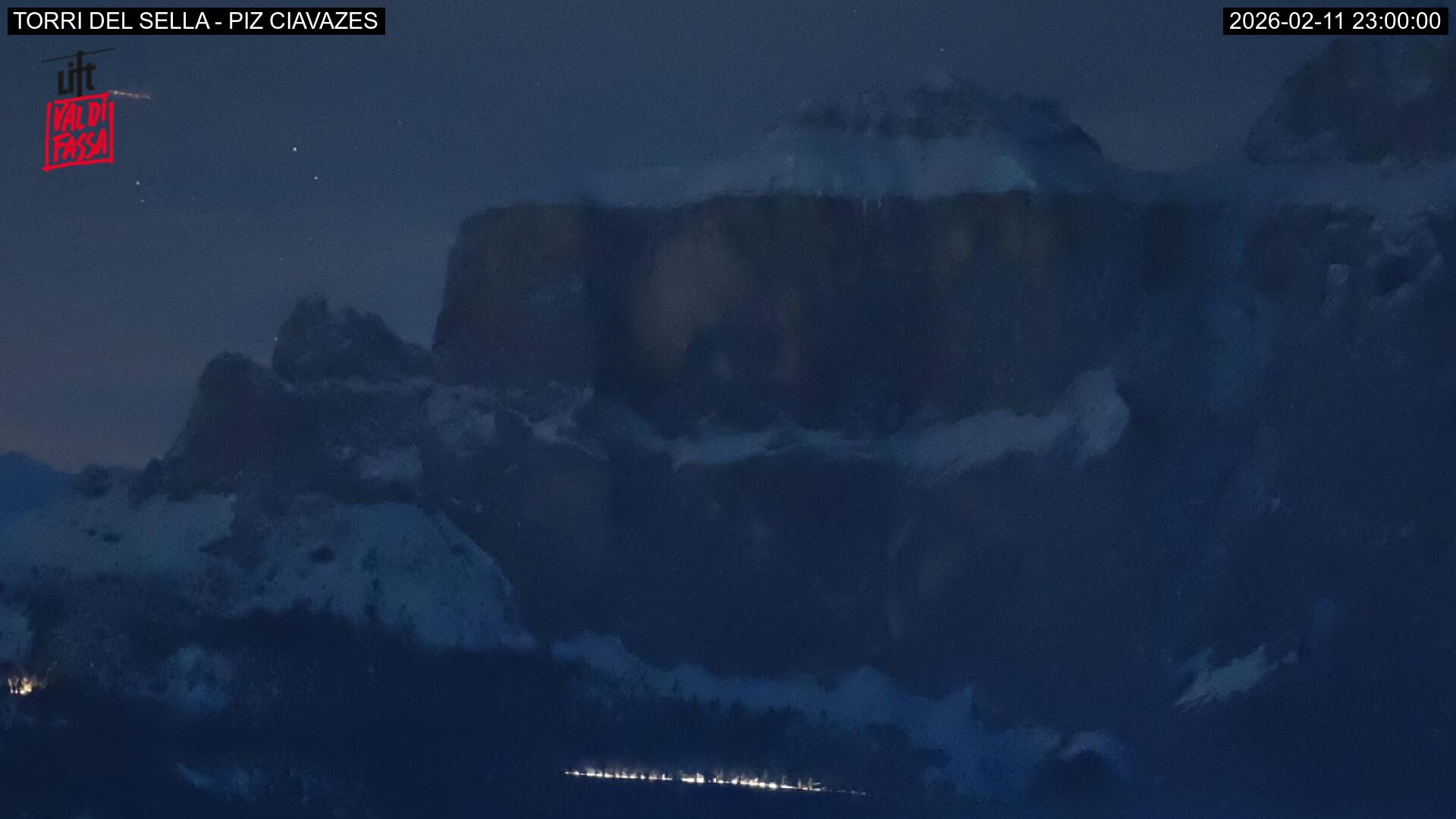 Webcam a Campitello di Fassa - Trentino