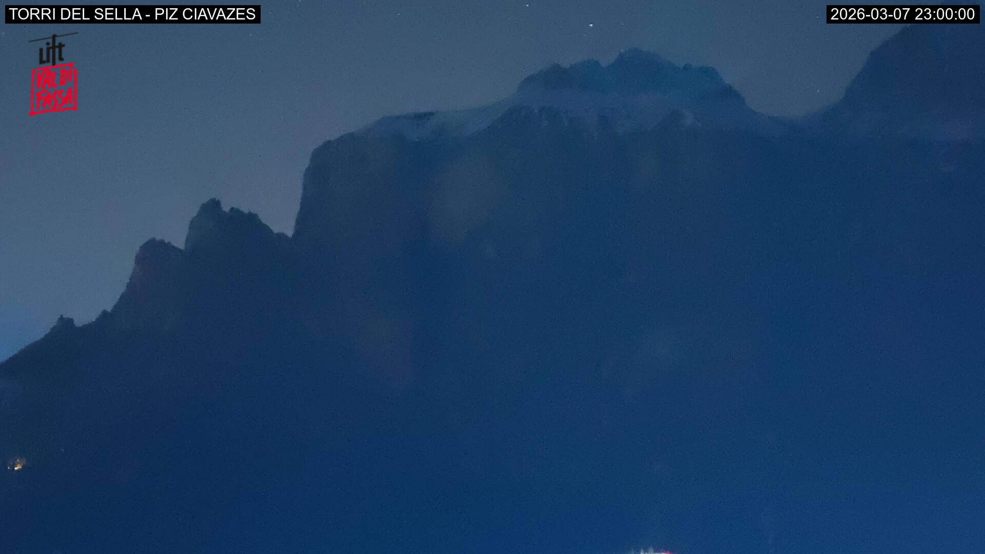 Webcam a Campitello di Fassa - Trentino