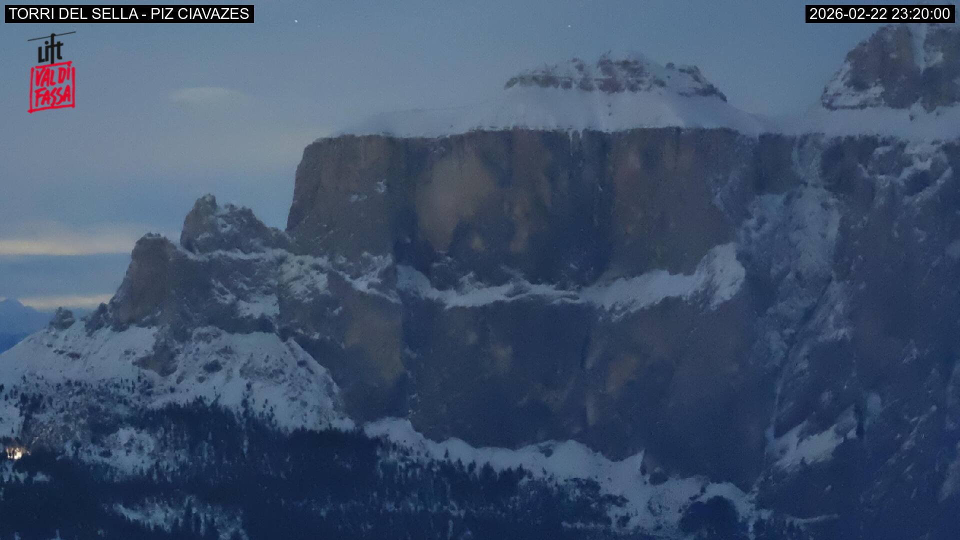 Webcam a Campitello di Fassa - Trentino