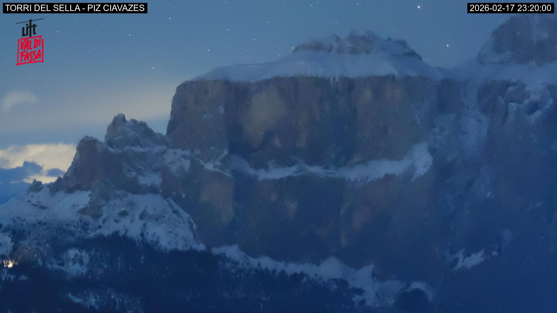 Webcam a Campitello di Fassa - Trentino