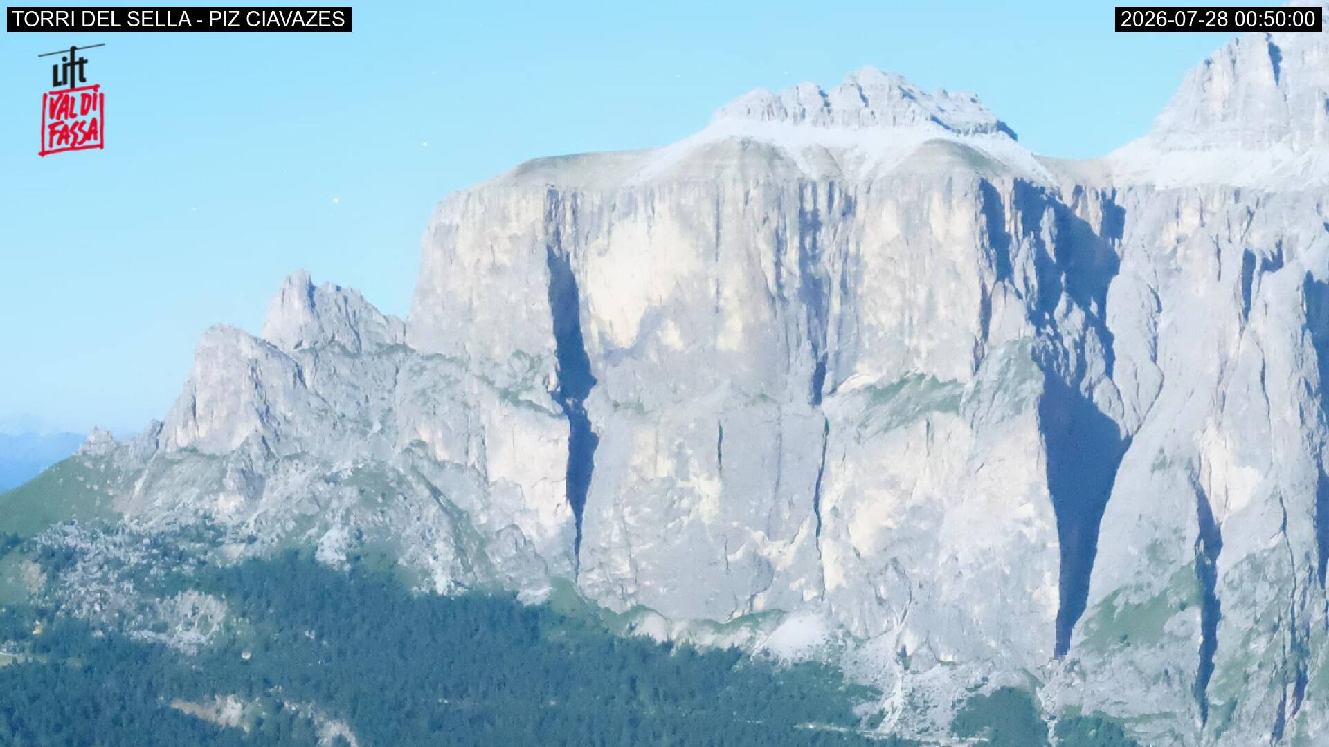 Webcam a Campitello di Fassa - Trentino