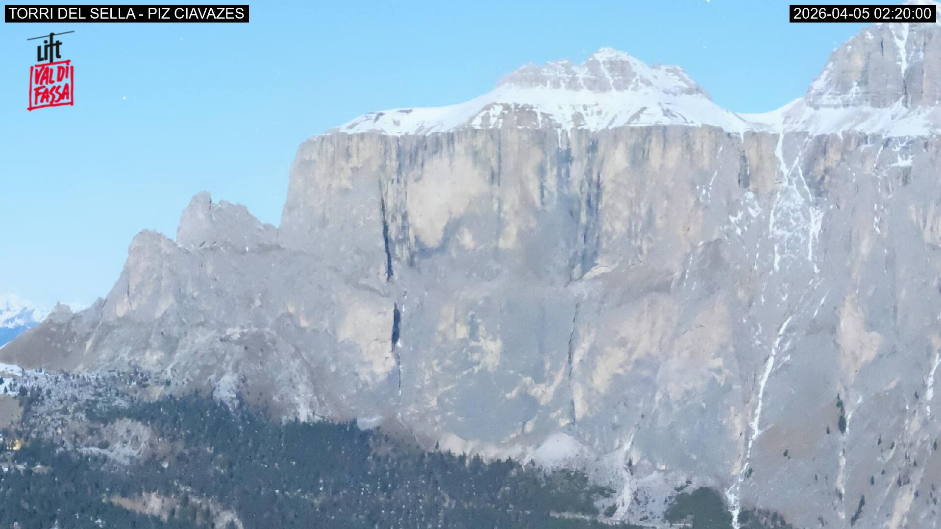 Webcam a Campitello di Fassa - Trentino