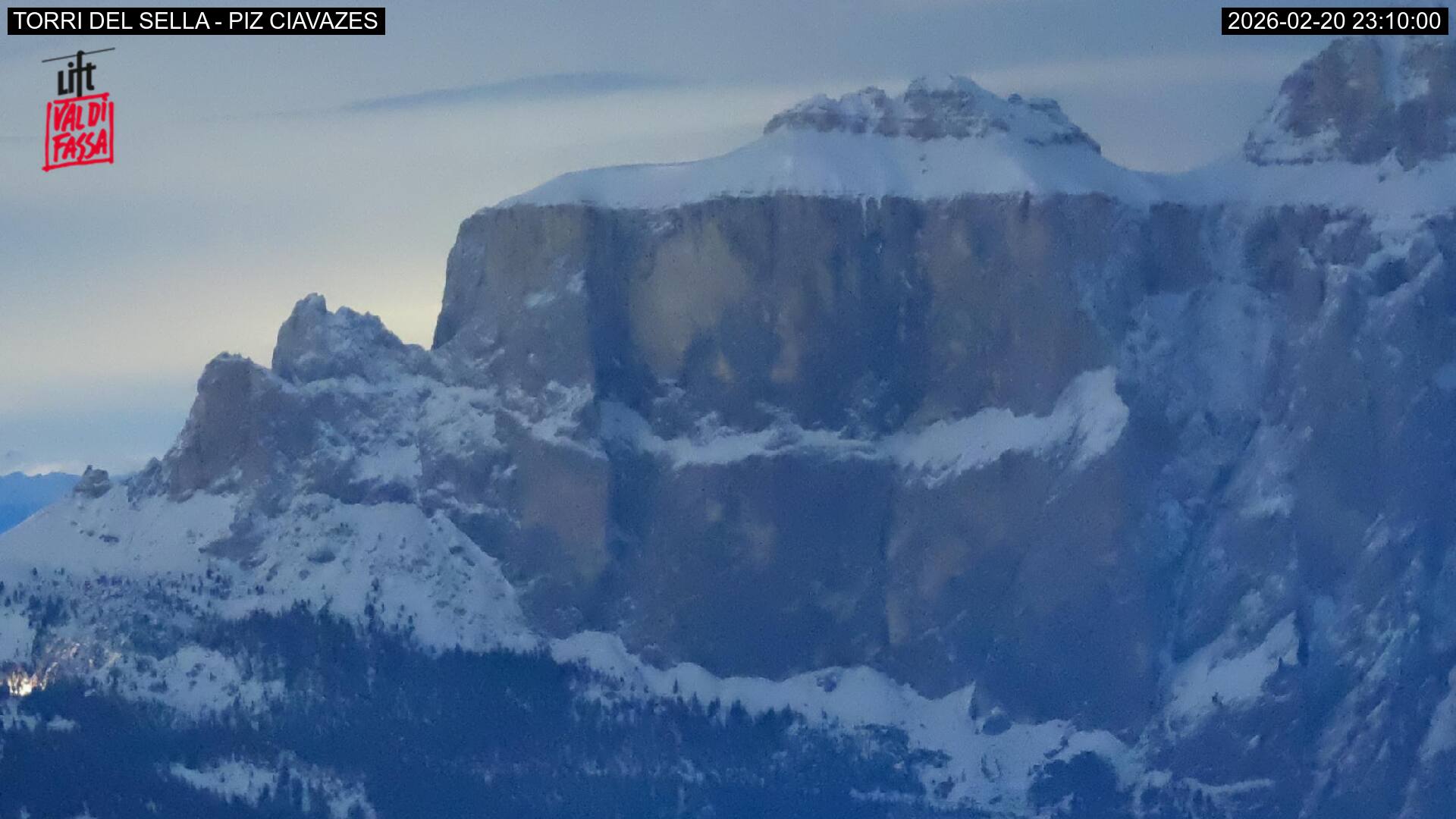 Webcam a Campitello di Fassa - Trentino