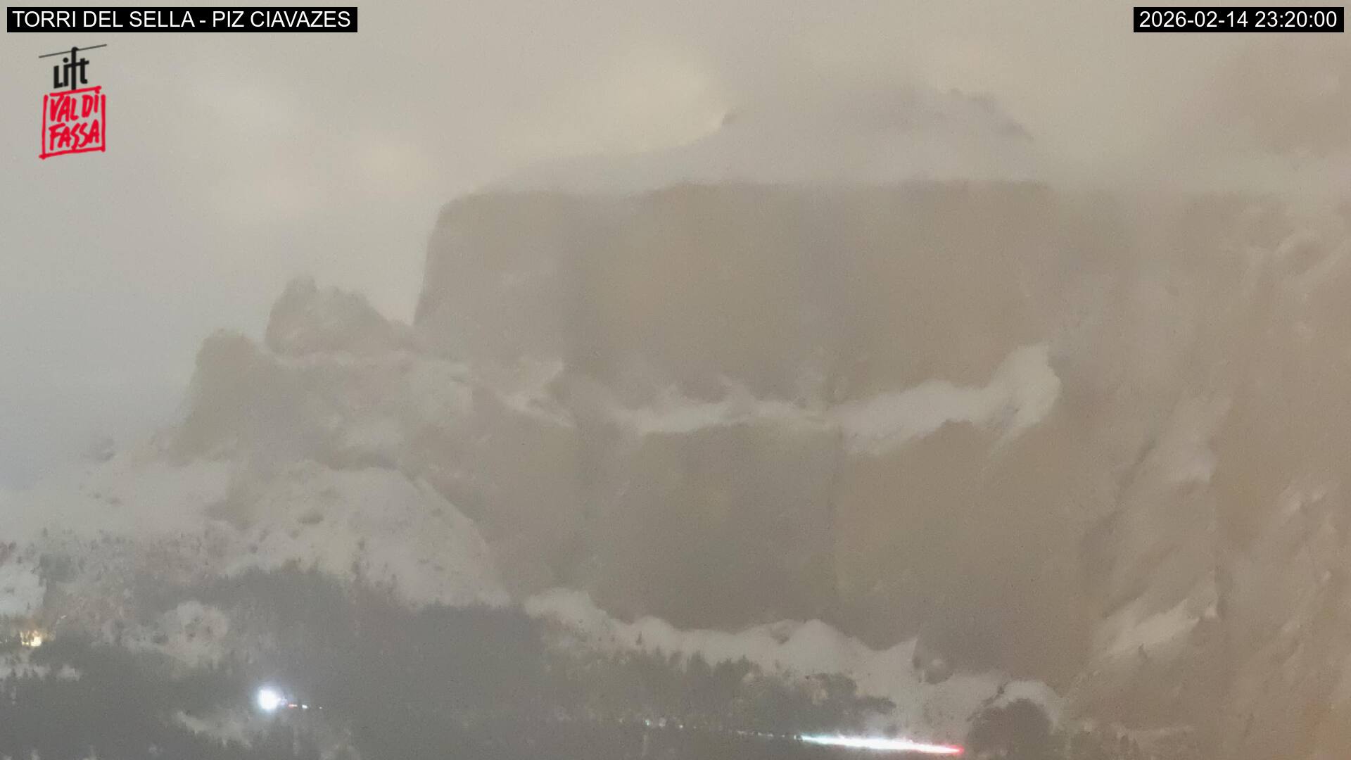 Webcam a Campitello di Fassa - Trentino