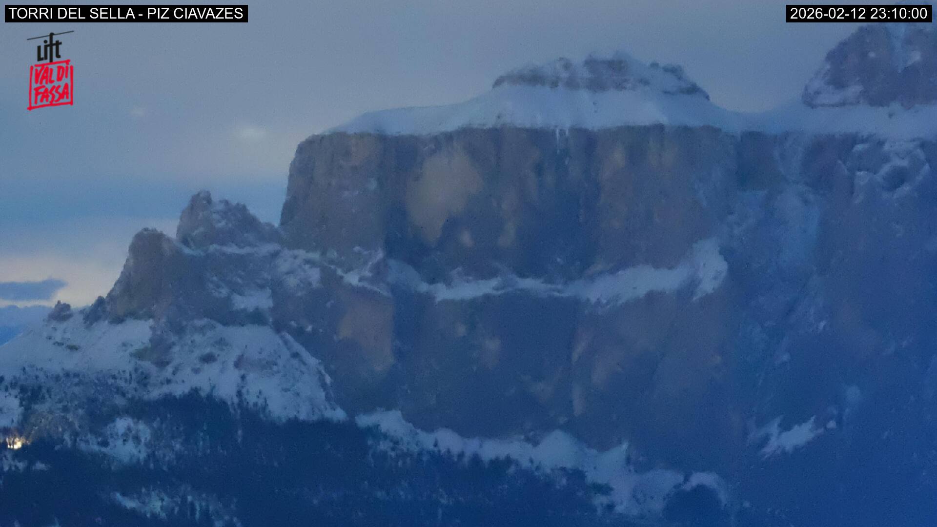 Webcam a Campitello di Fassa - Trentino