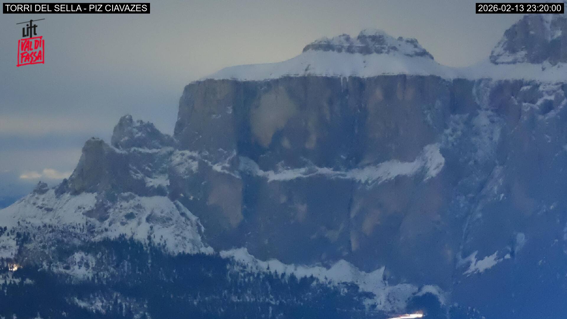 Webcam a Campitello di Fassa - Trentino