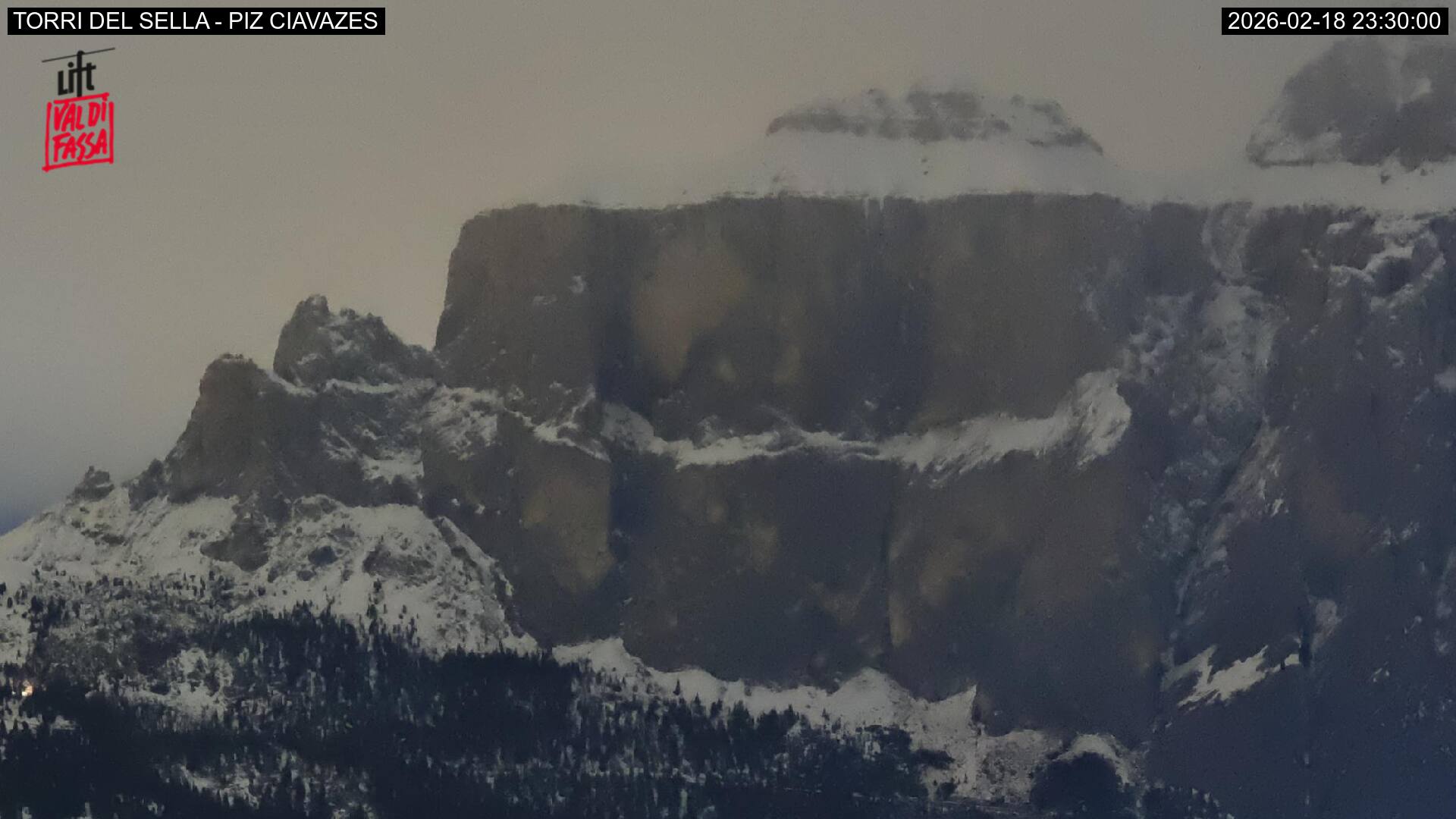 Webcam a Campitello di Fassa - Trentino