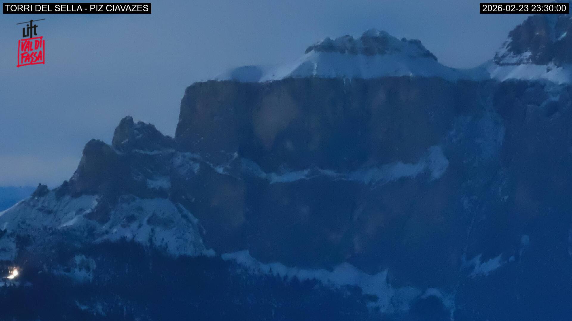 Webcam a Campitello di Fassa - Trentino