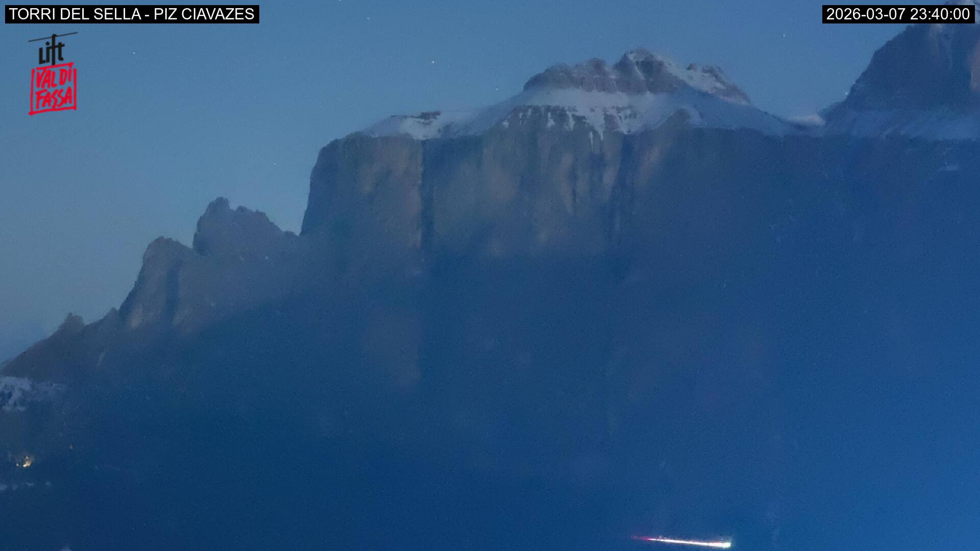 Webcam a Campitello di Fassa - Trentino