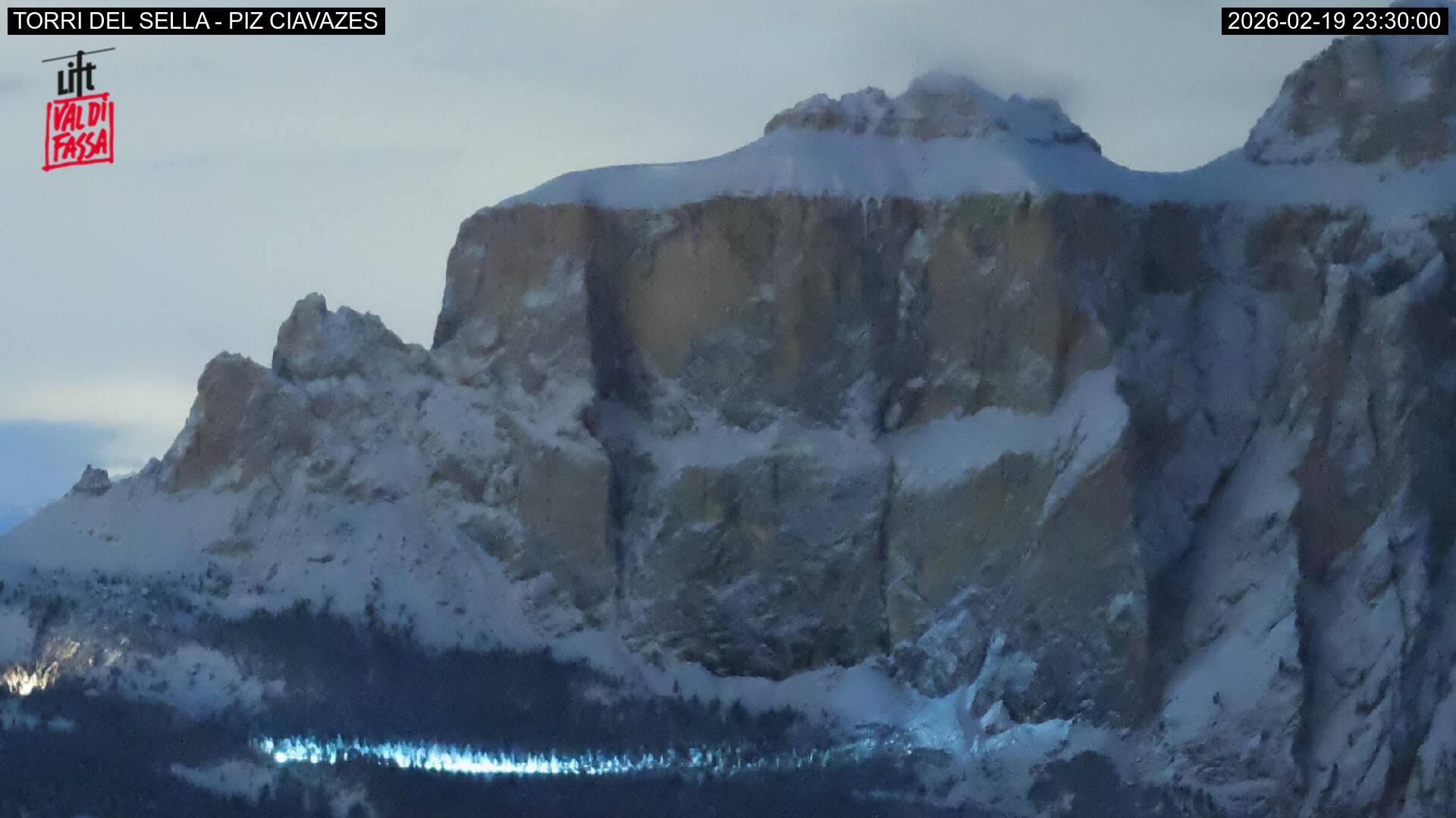 Webcam a Campitello di Fassa - Trentino