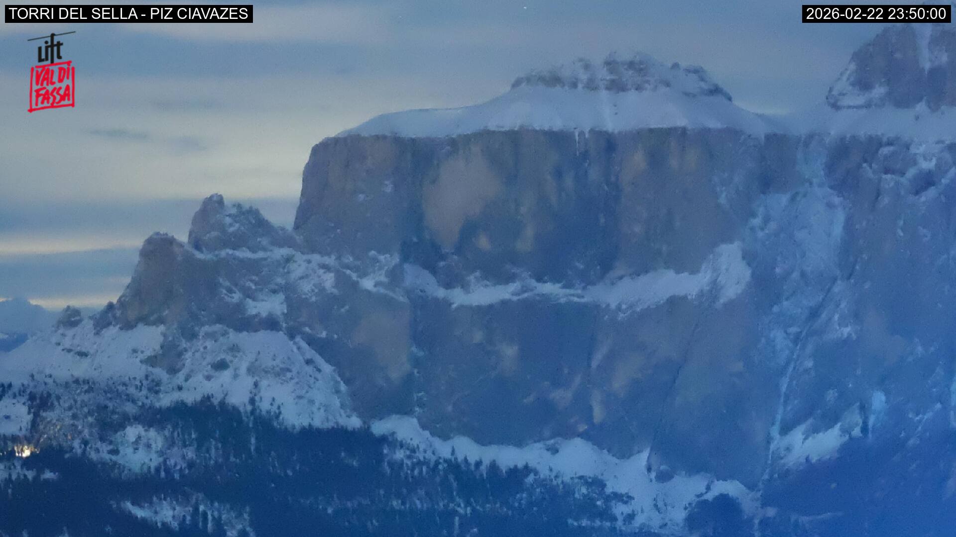 Webcam a Campitello di Fassa - Trentino