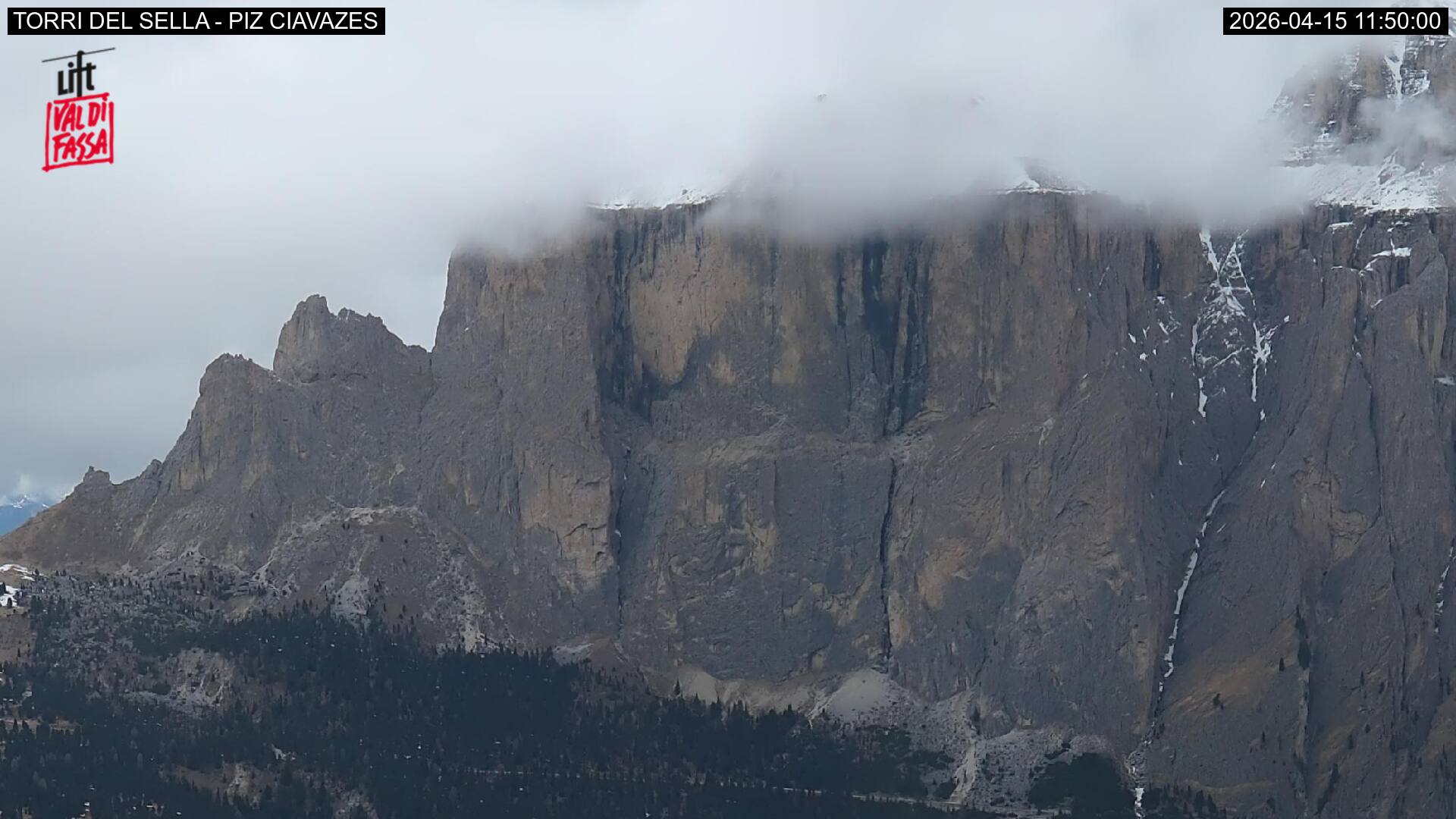 Webcam a Campitello di Fassa - Trentino - Dolomiti