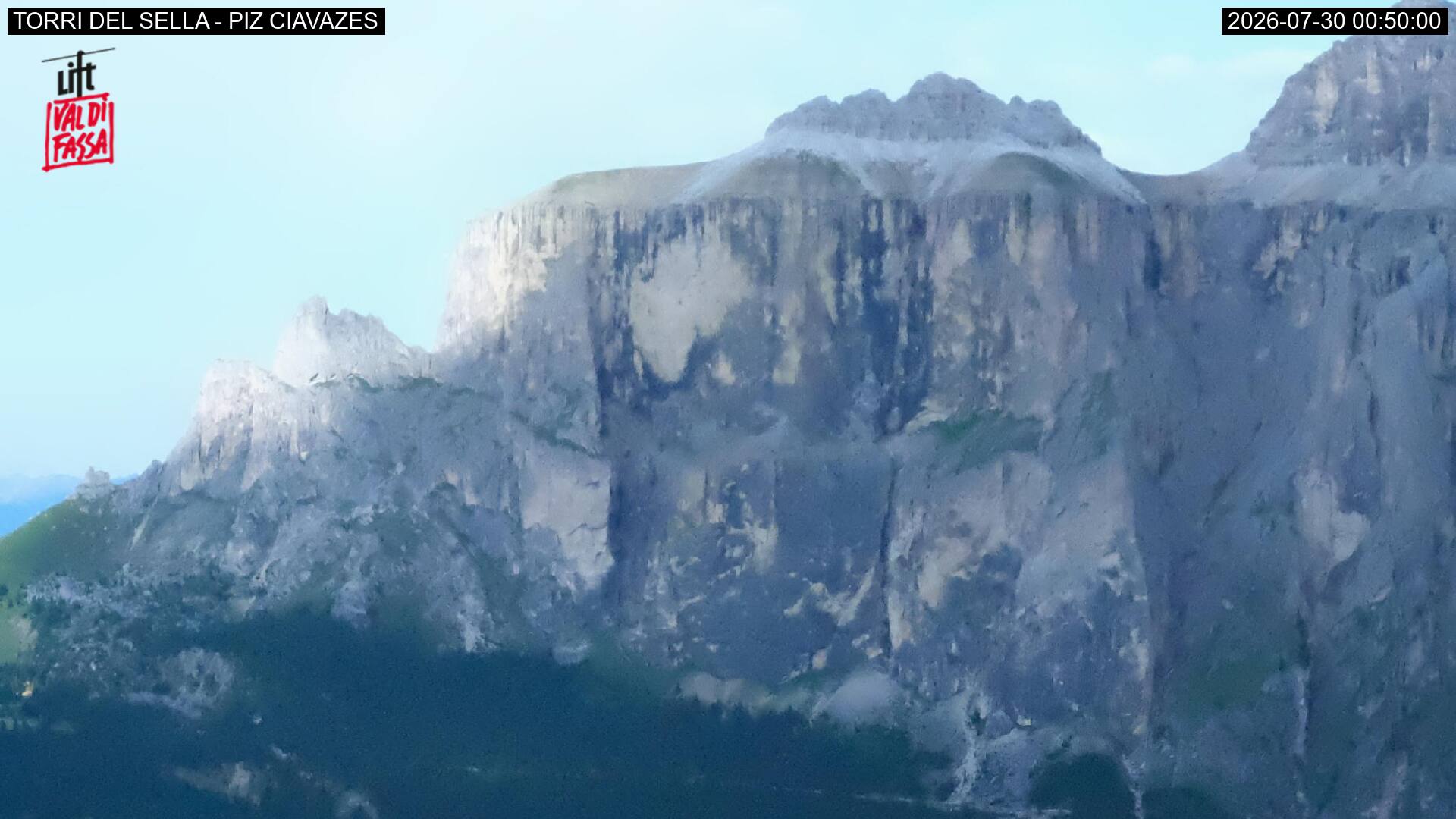 Webcam a Campitello di Fassa - Trentino
